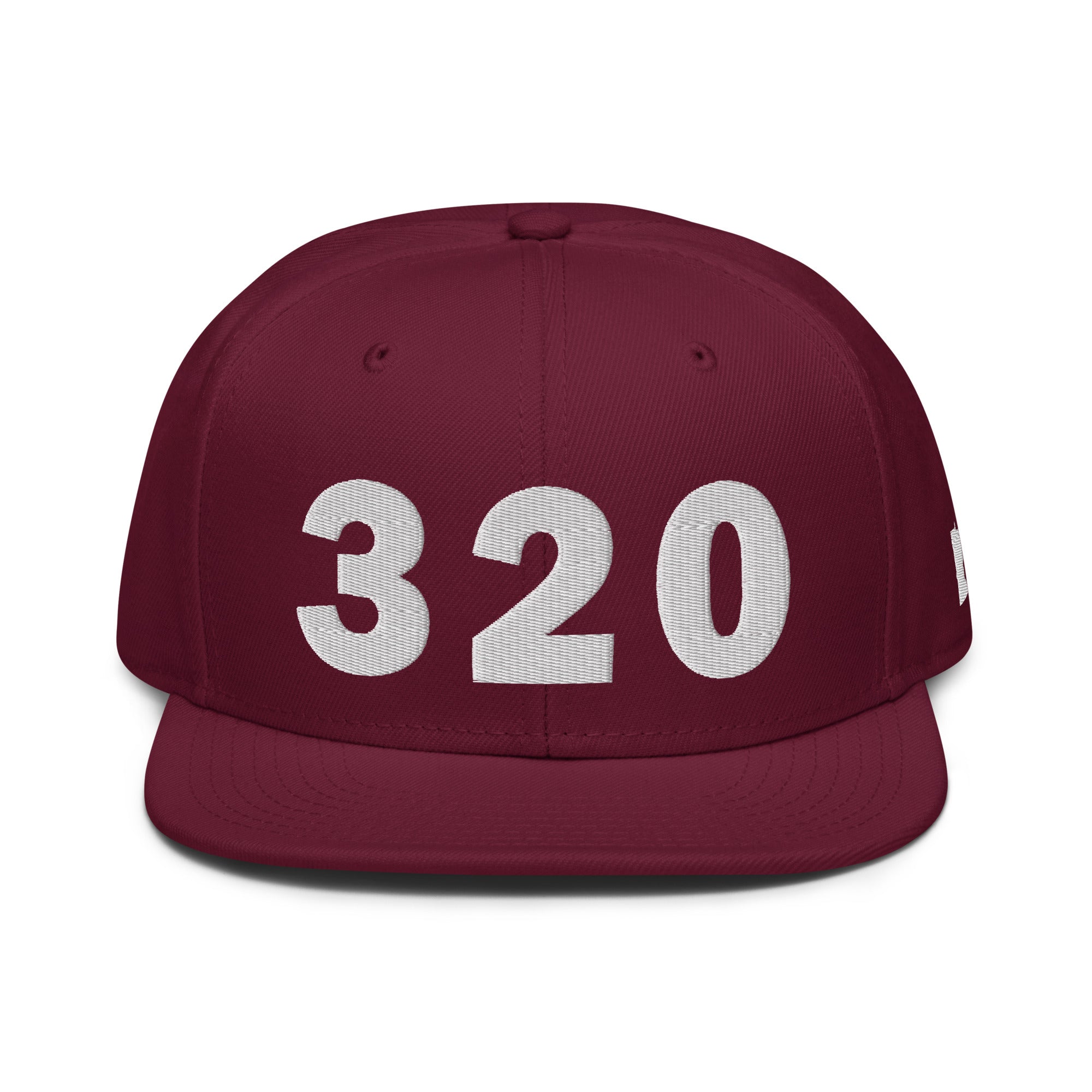 320 Area Code Snapback Hat