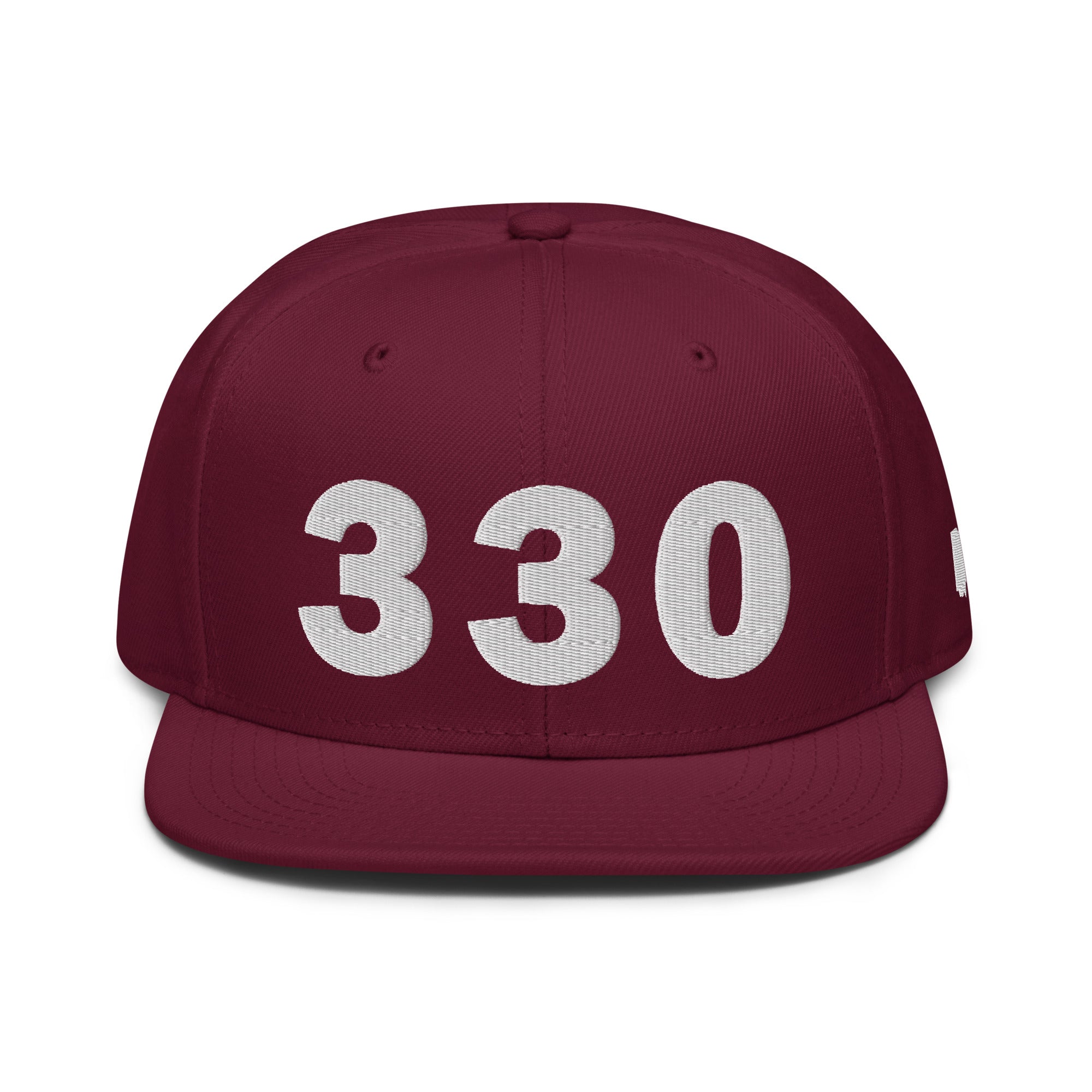330 Area Code Snapback Hat