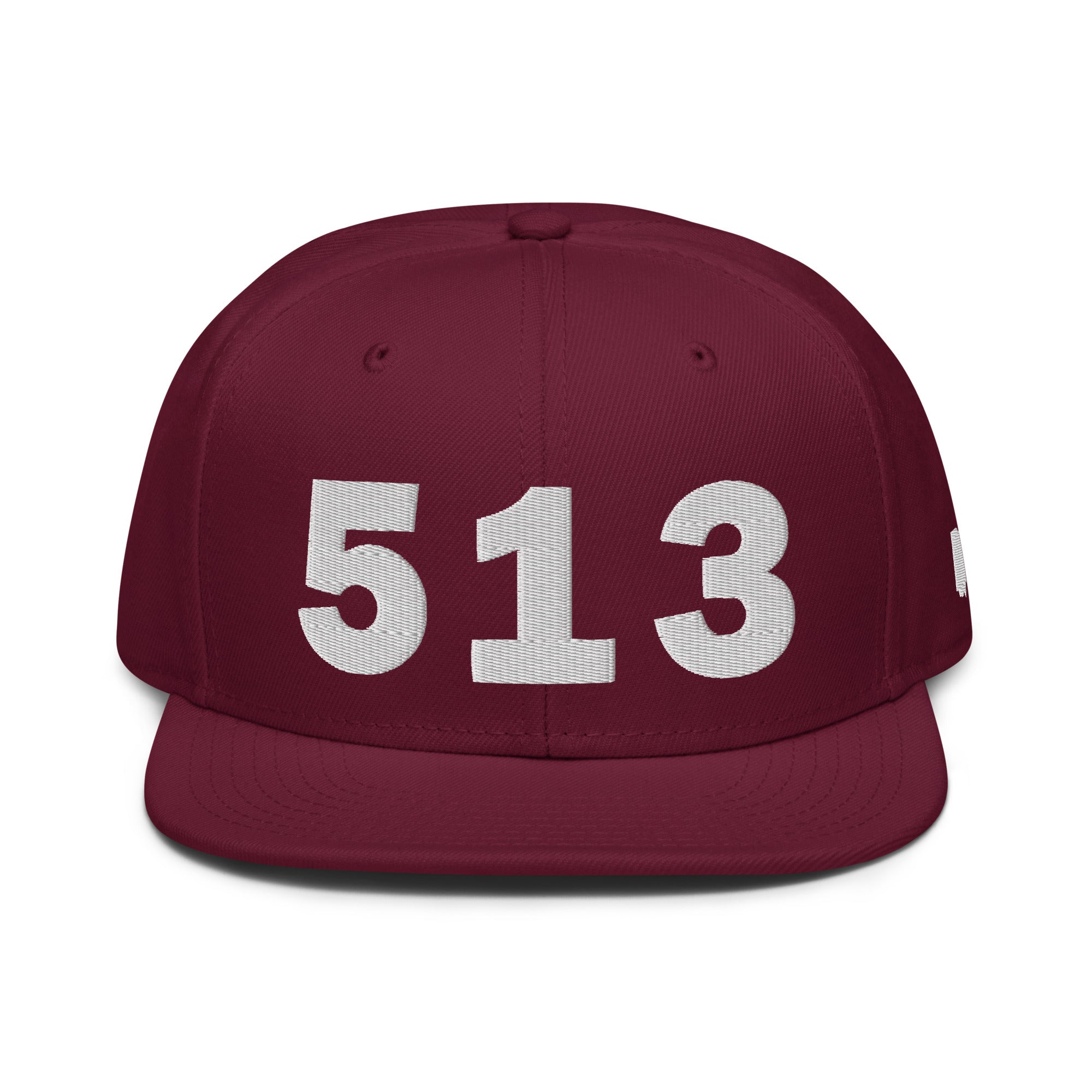 513 Area Code Snapback Hat