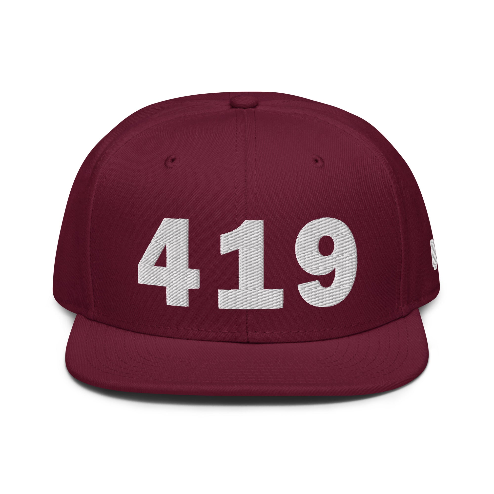 419 Area Code Snapback Hat