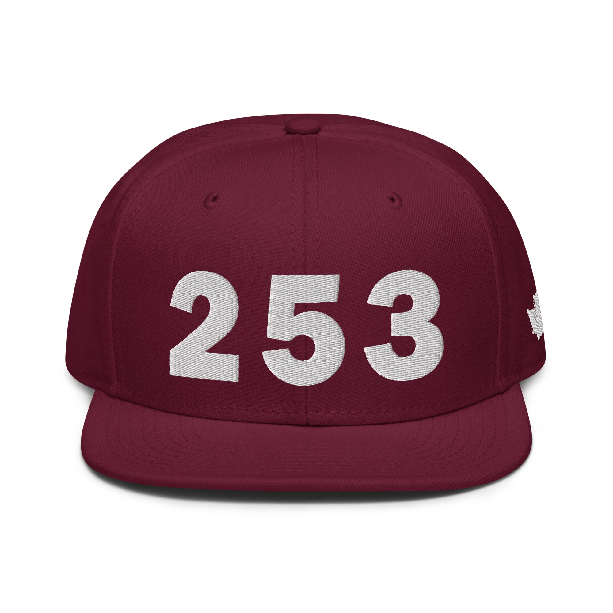 253 Area Code Snapback Hat