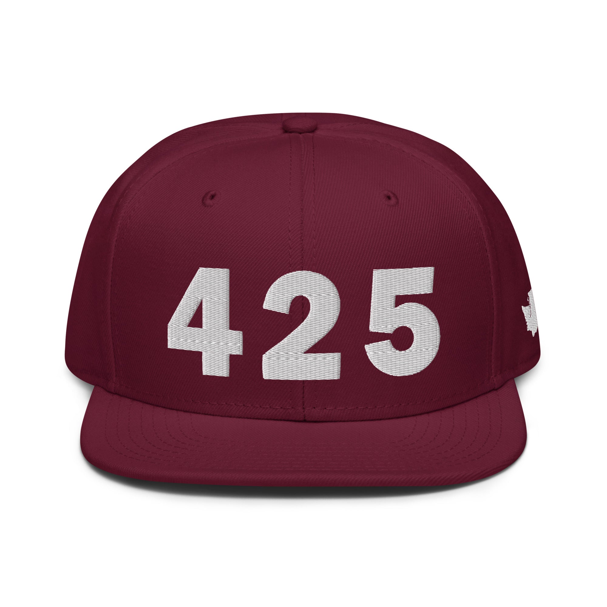 425 Area Code Snapback Hat