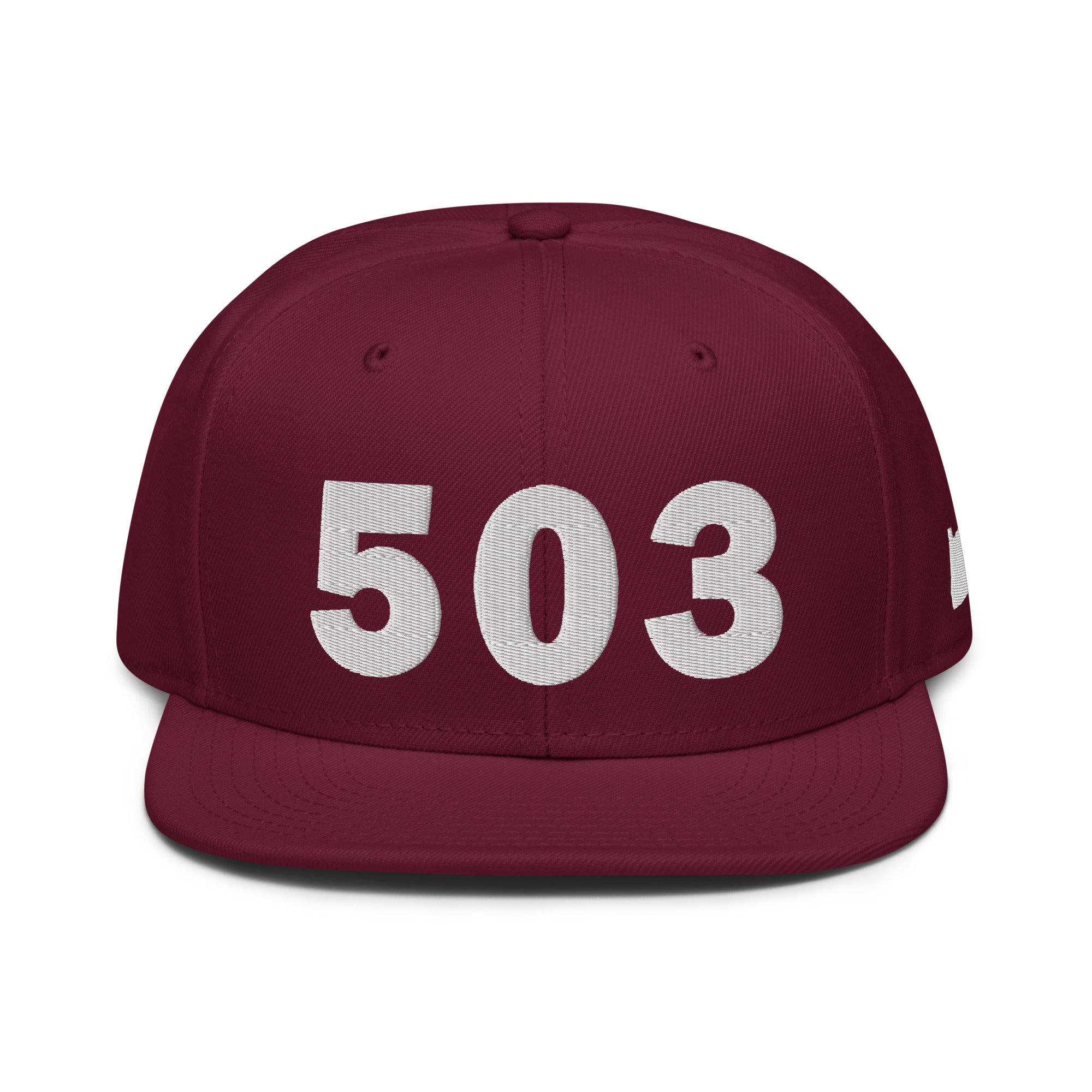 503 Area Code Snapback Hat