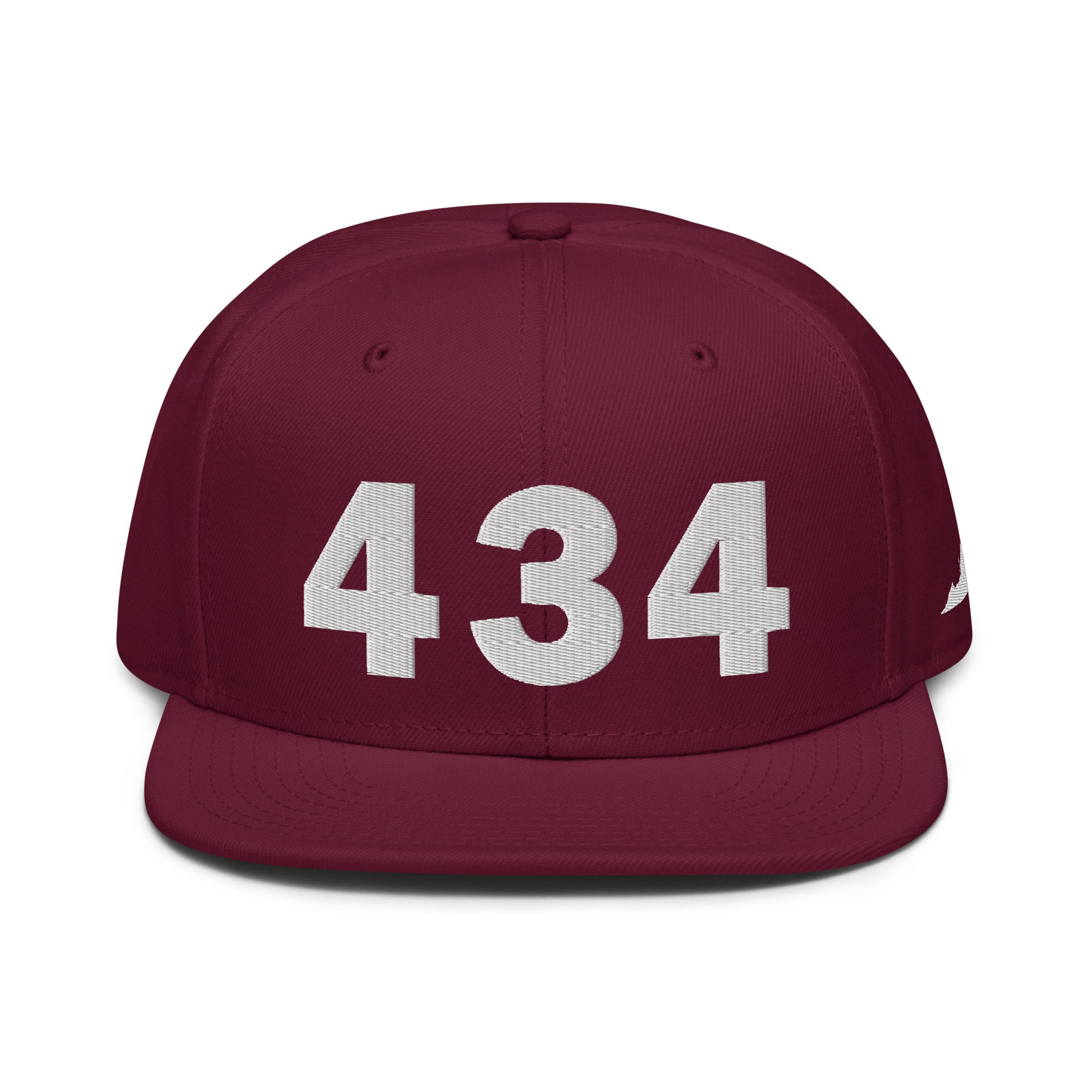 434 Area Code Snapback Hat