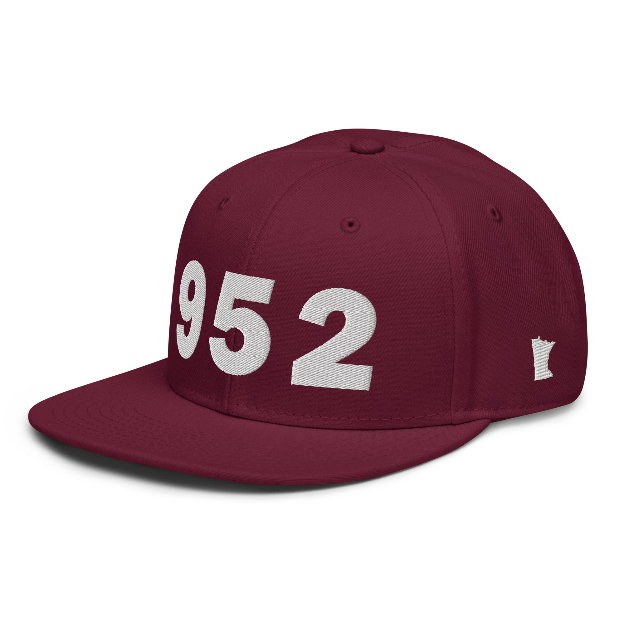 952 Area Code Snapback Hat