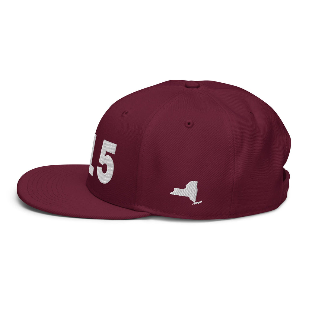 315 Area Code Snapback Hat