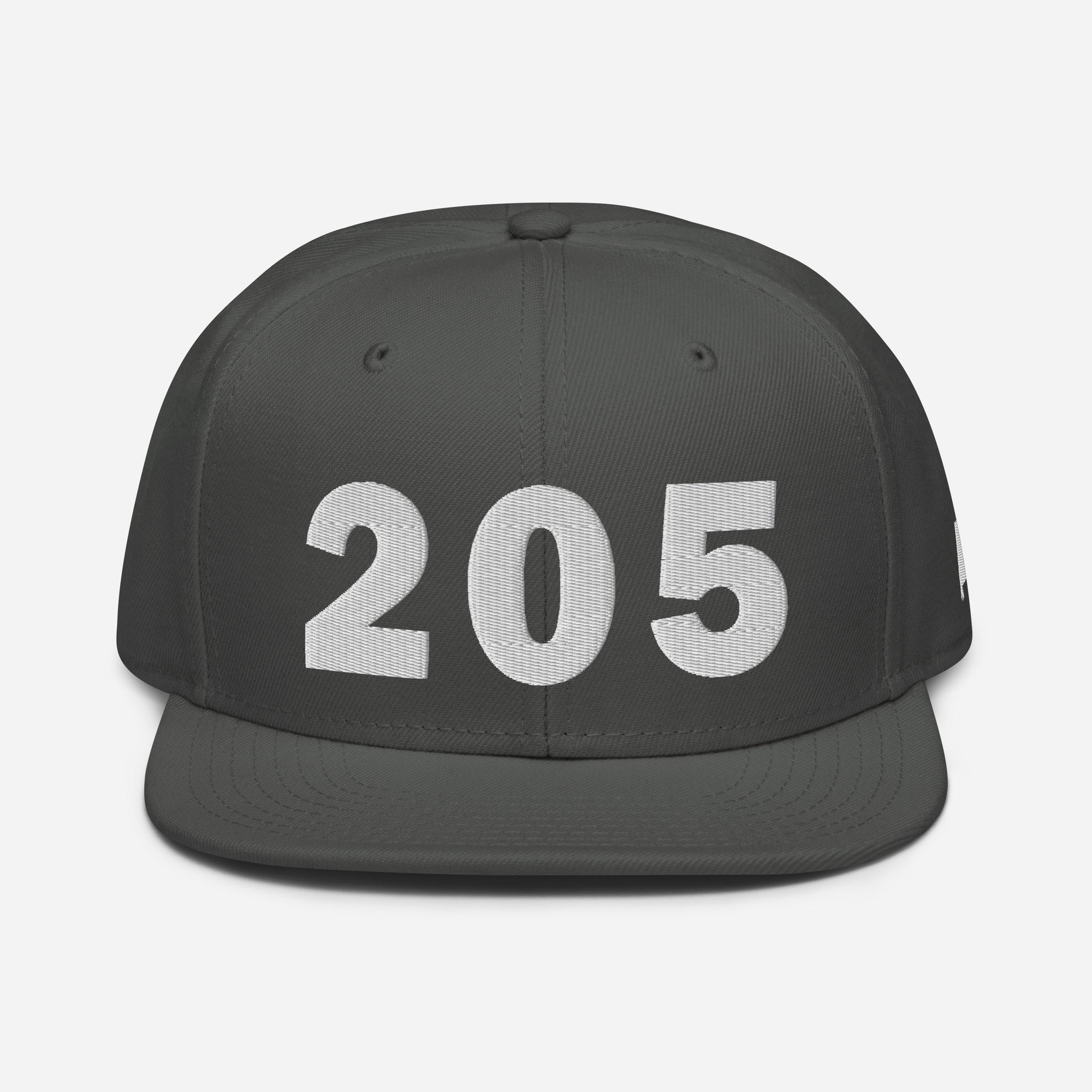 205 Area Code Snapback Hat