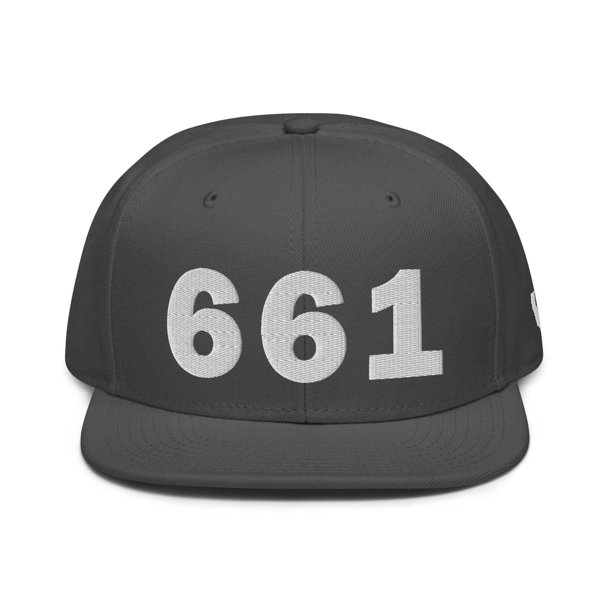 661 Area Code Snapback Hat