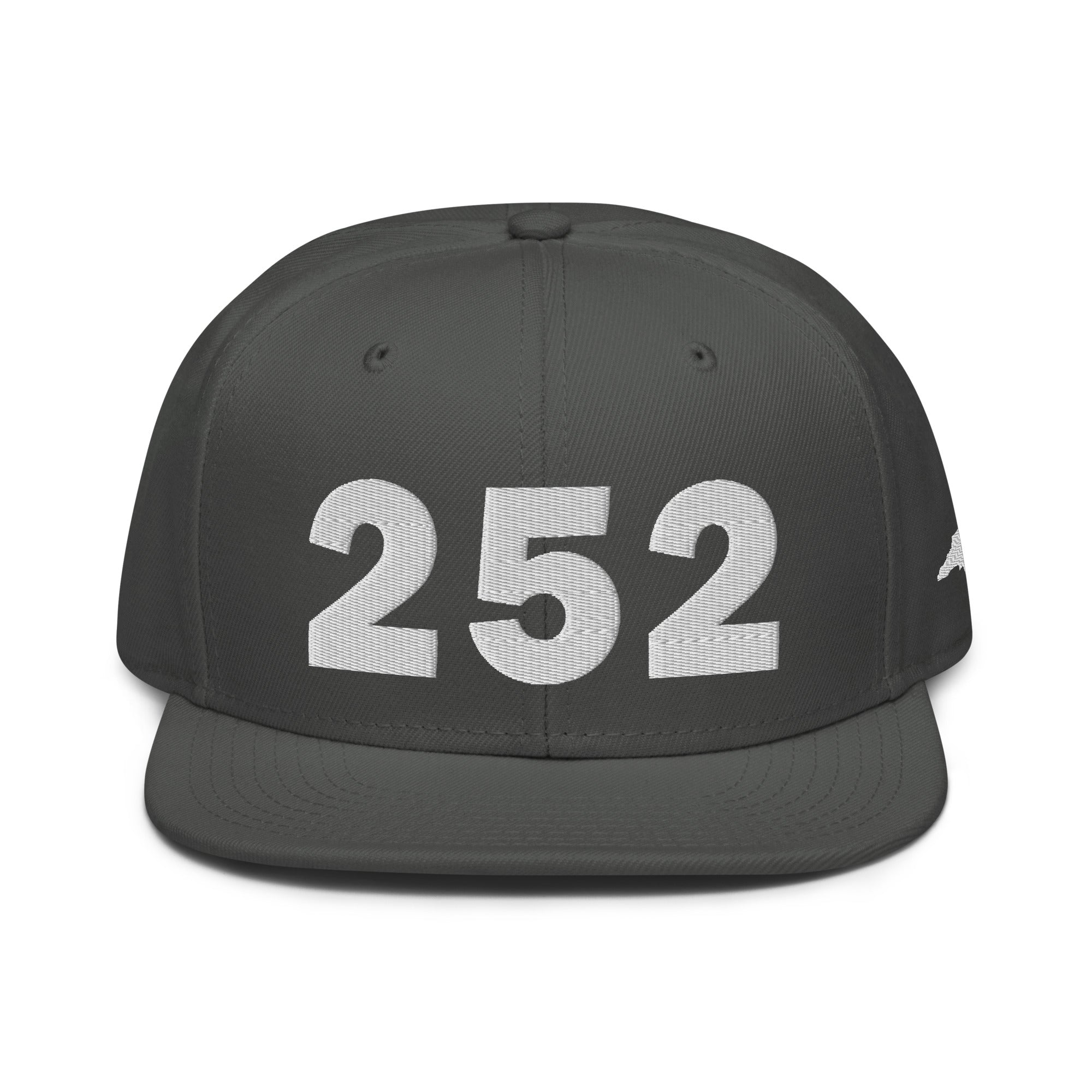252 Area Code Snapback Hat