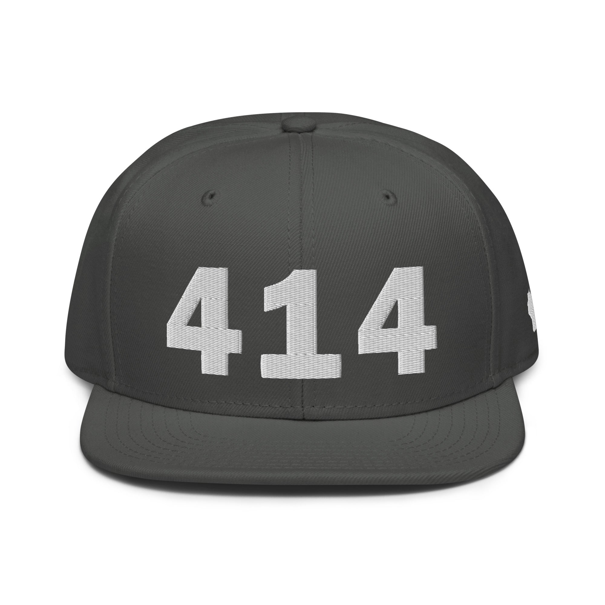 414 Area Code Snapback Hat