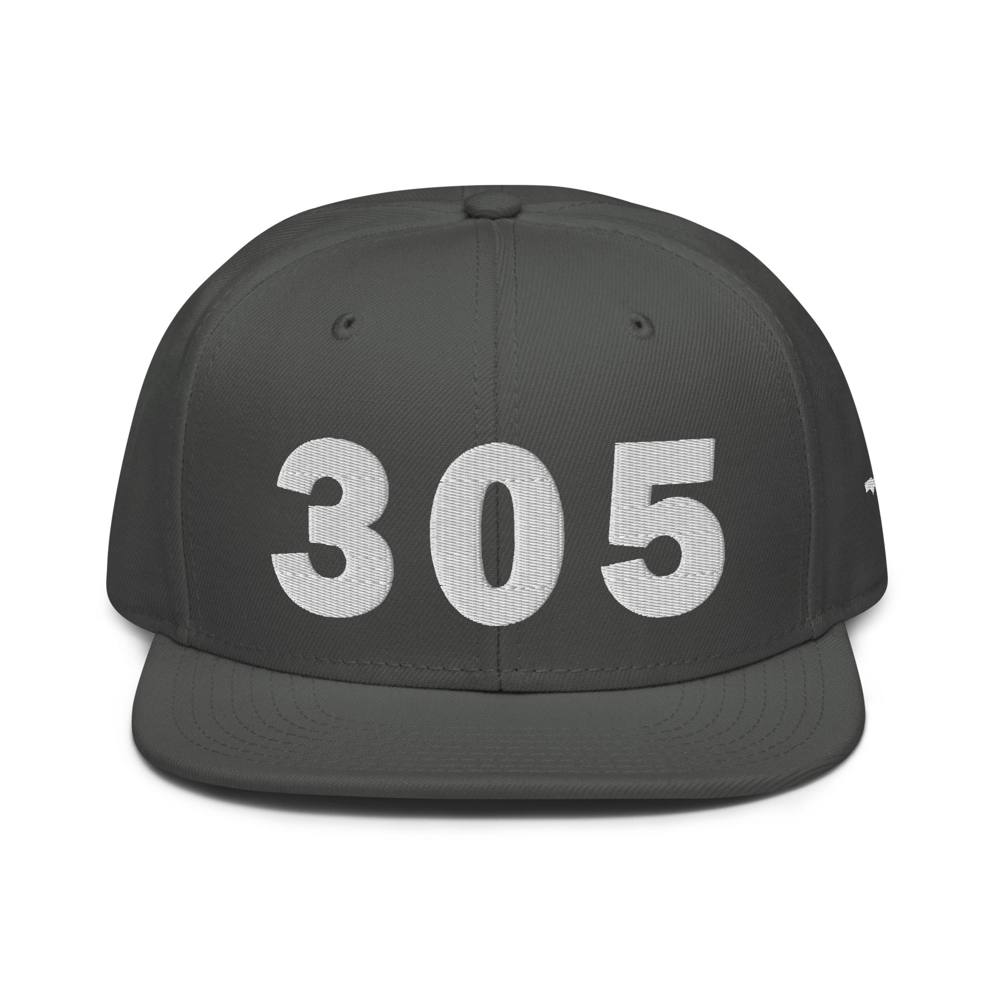 305 Area Code Snapback Hat