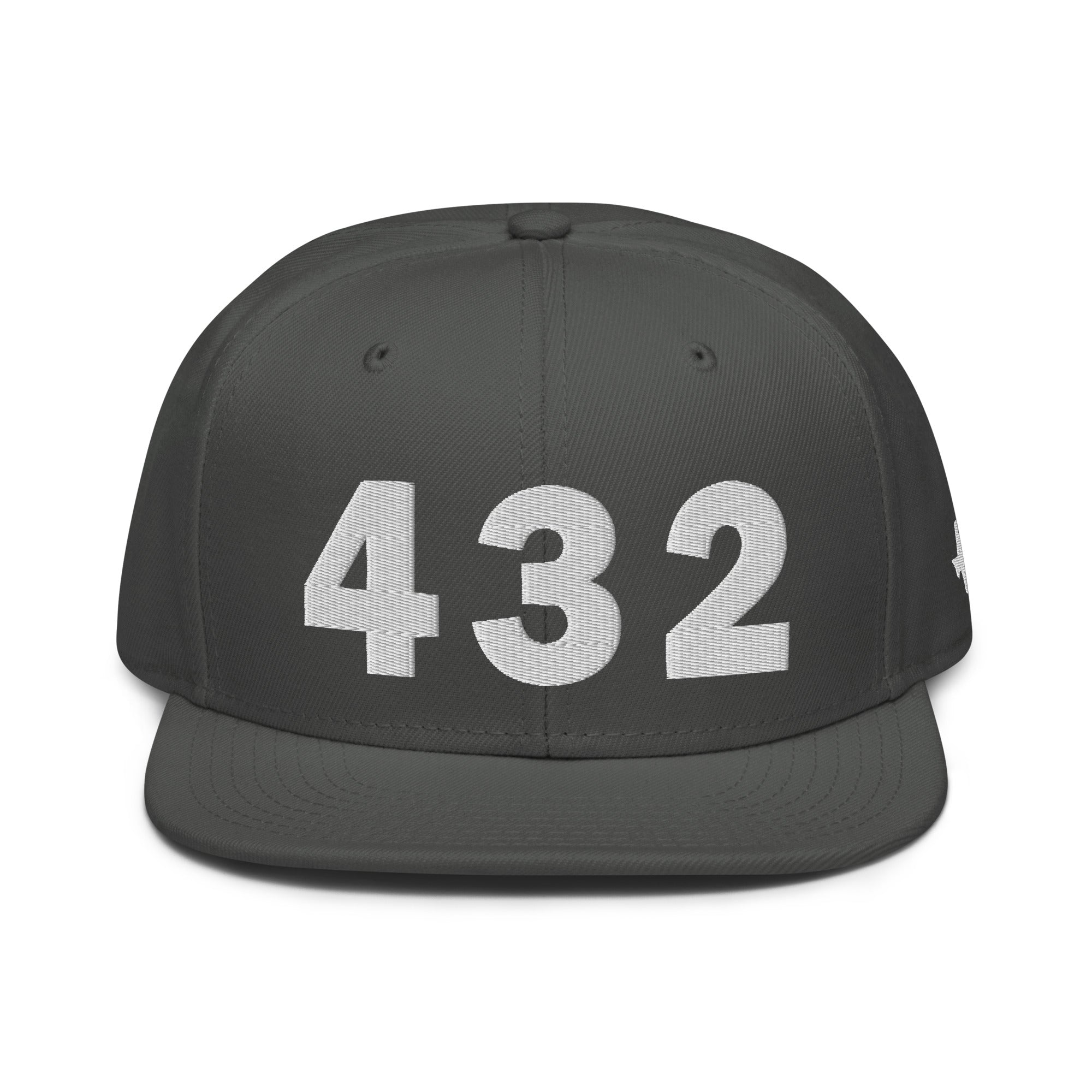 432 Area Code Snapback Hat
