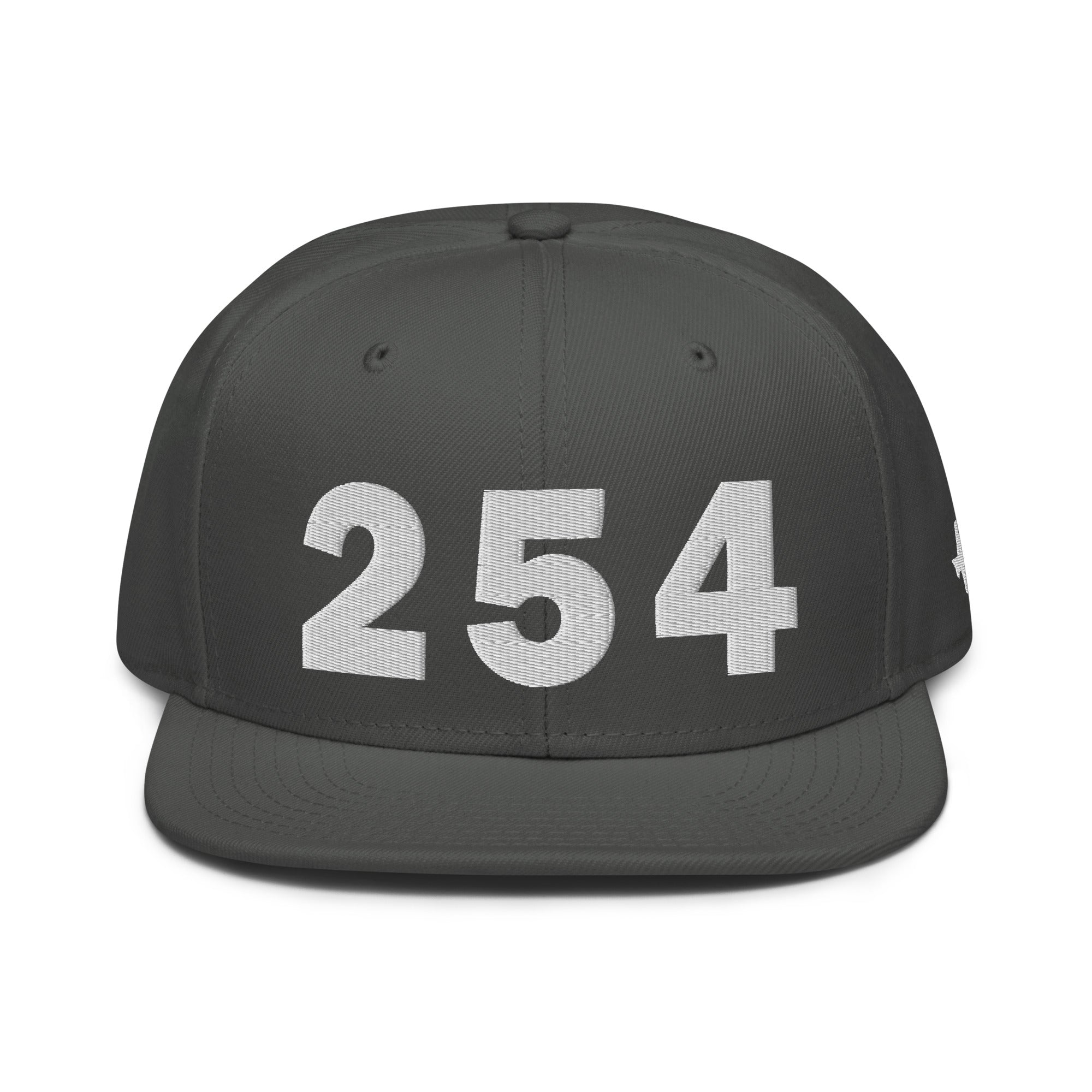 254 Area Code Snapback Hat