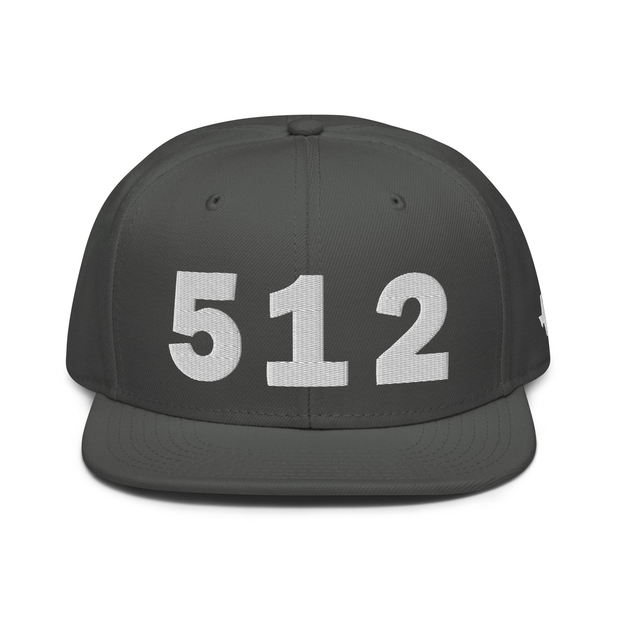 512 Area Code Snapback Hat