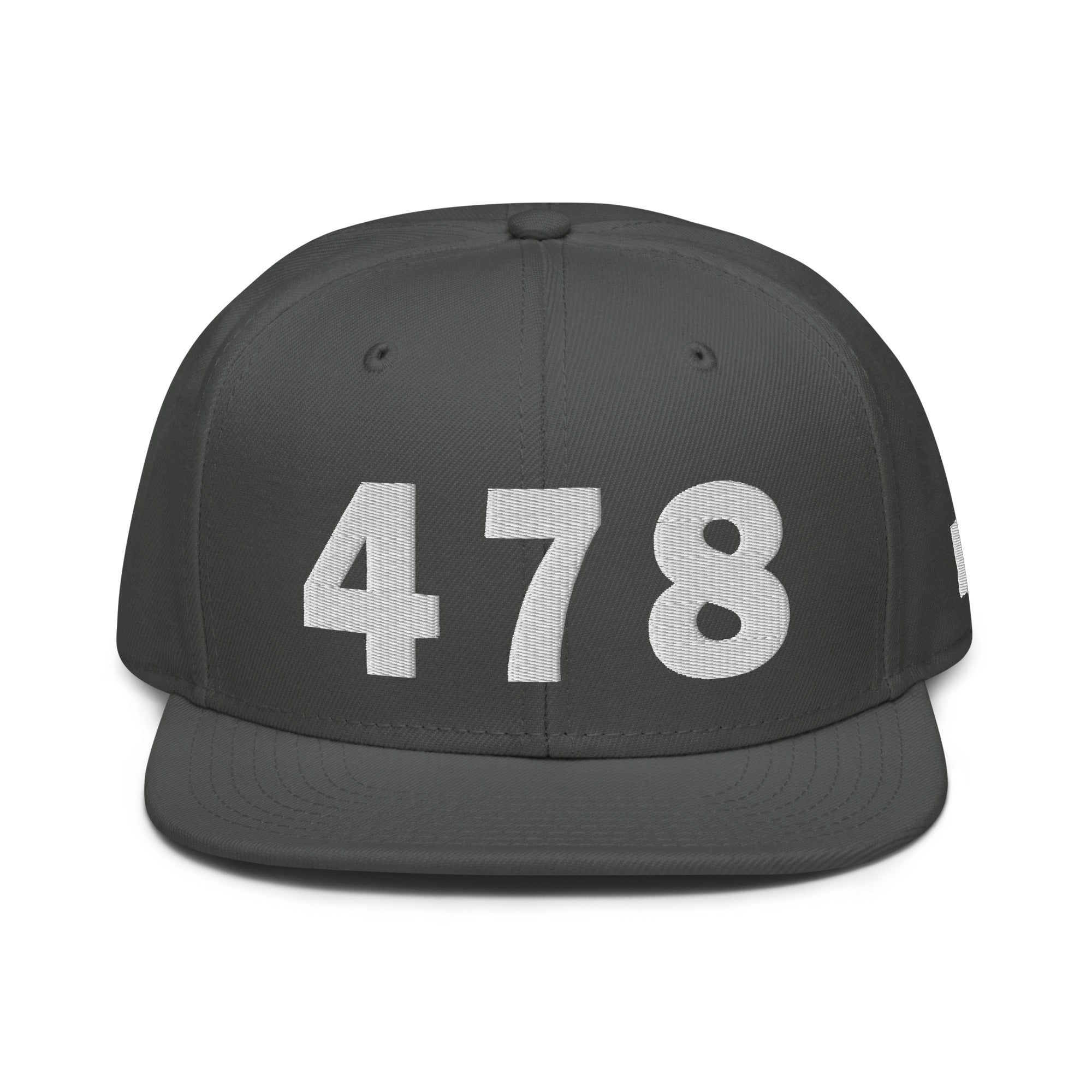 478 Area Code Snapback Hat