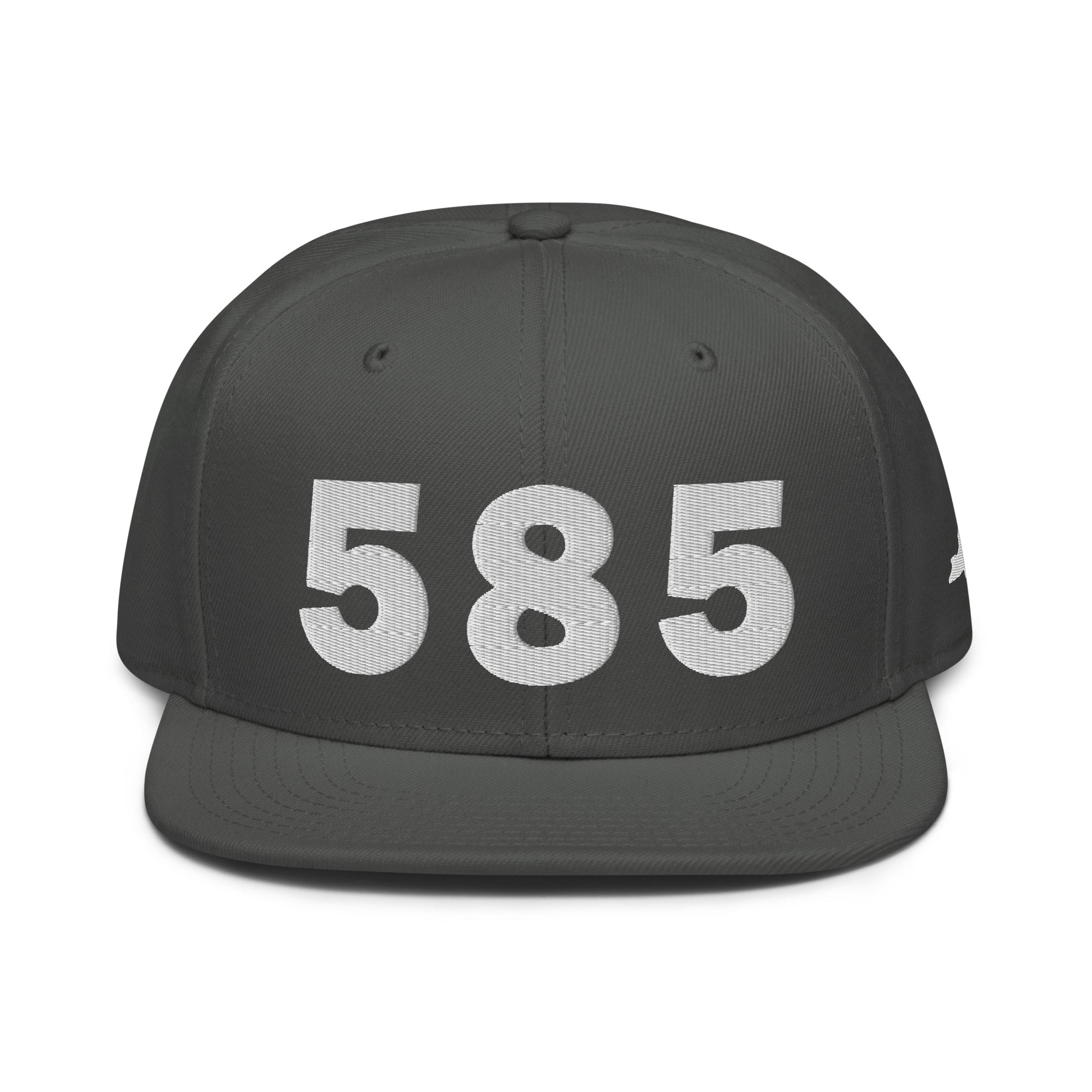 585 Area Code Snapback Hat