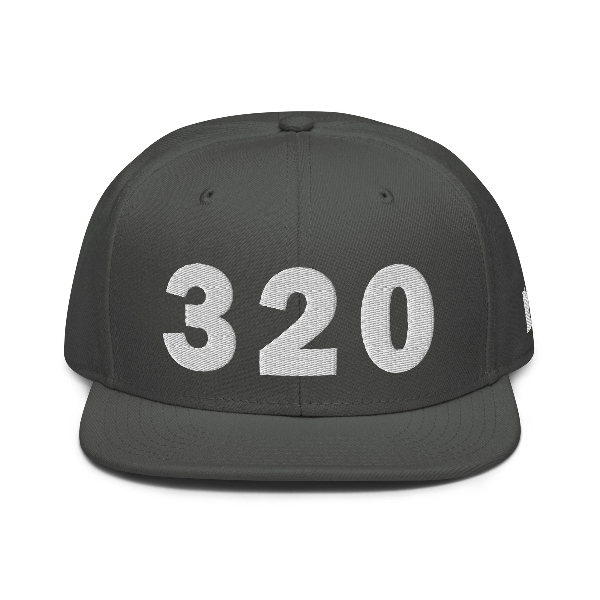 320 Area Code Snapback Hat