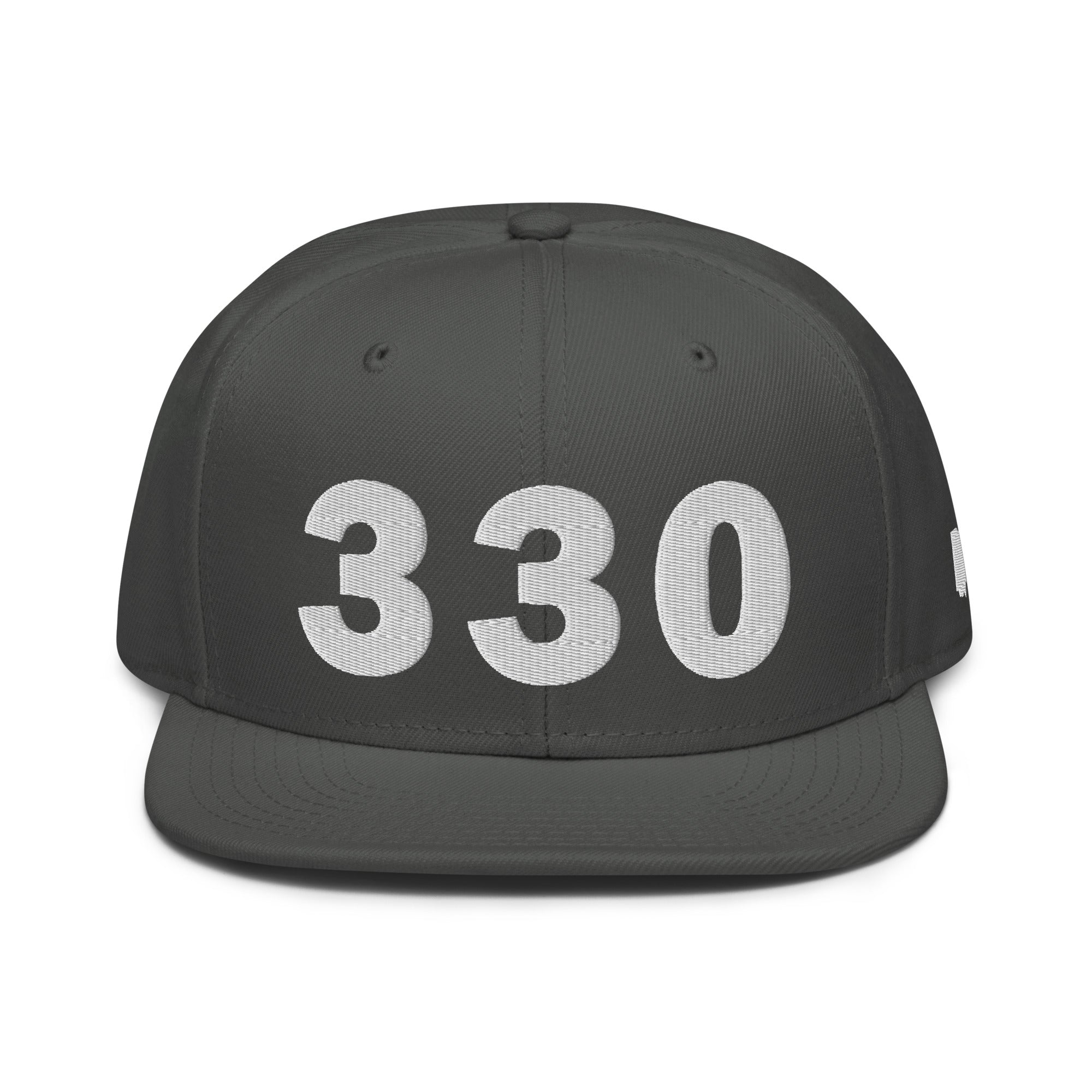 330 Area Code Snapback Hat
