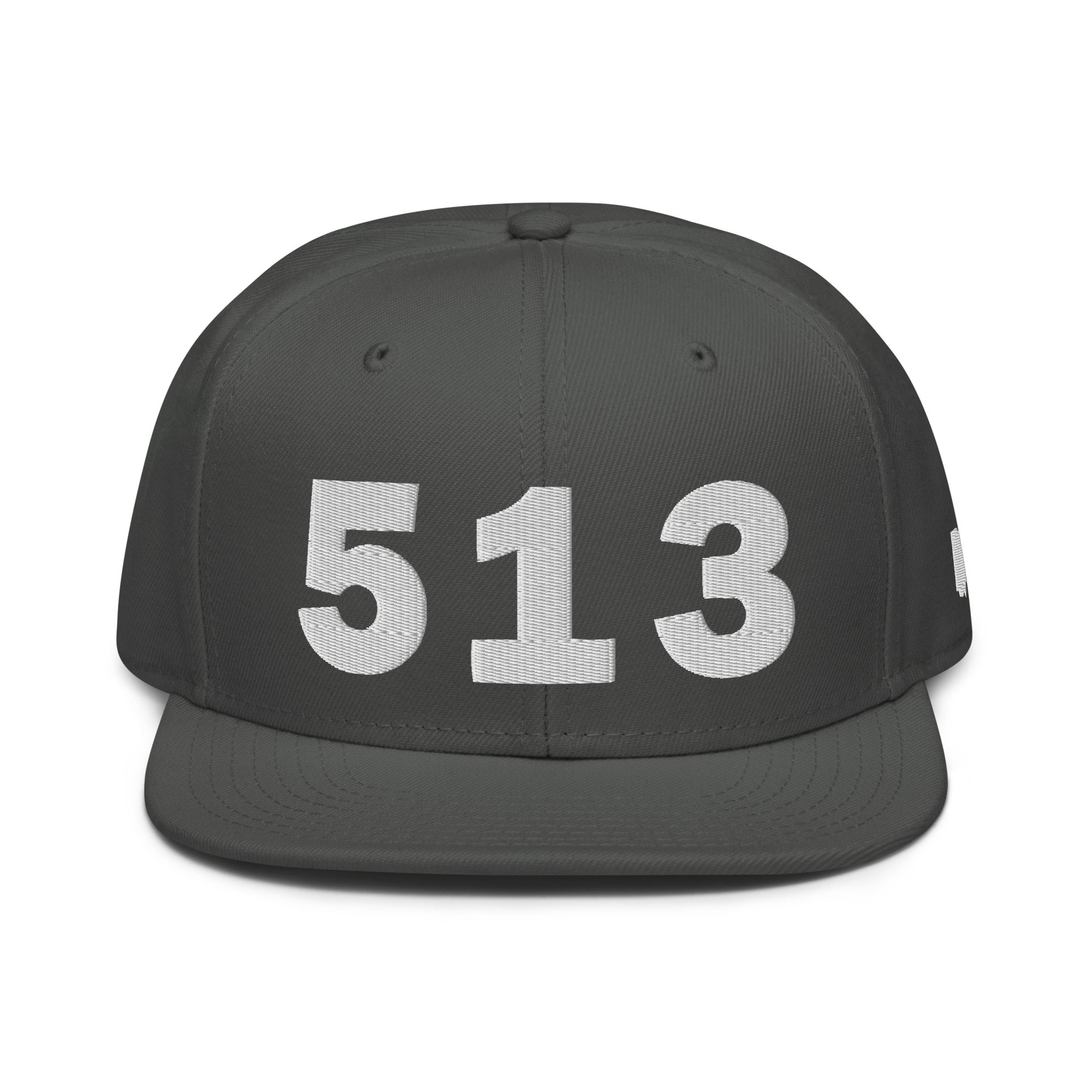513 Area Code Snapback Hat
