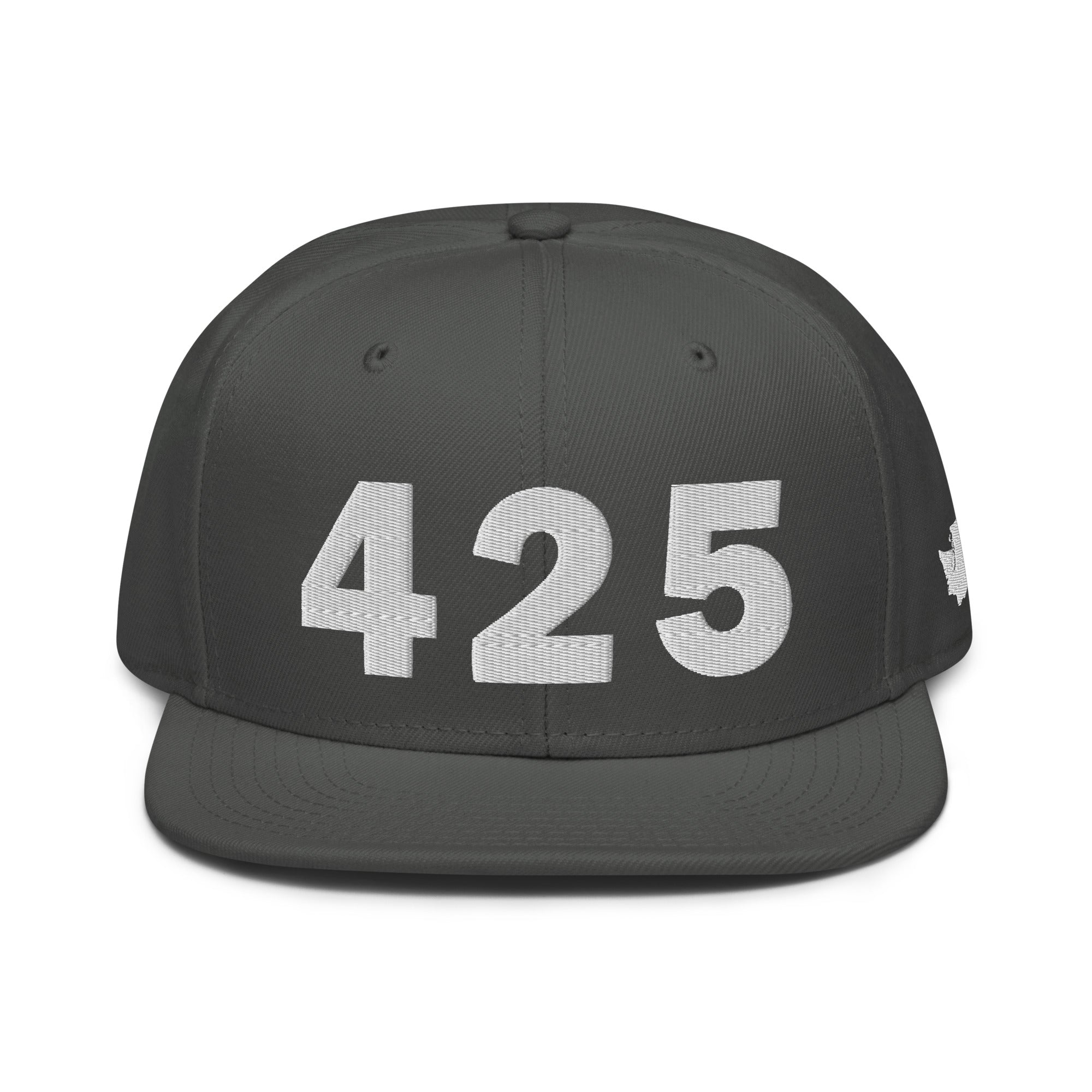 425 Area Code Snapback Hat