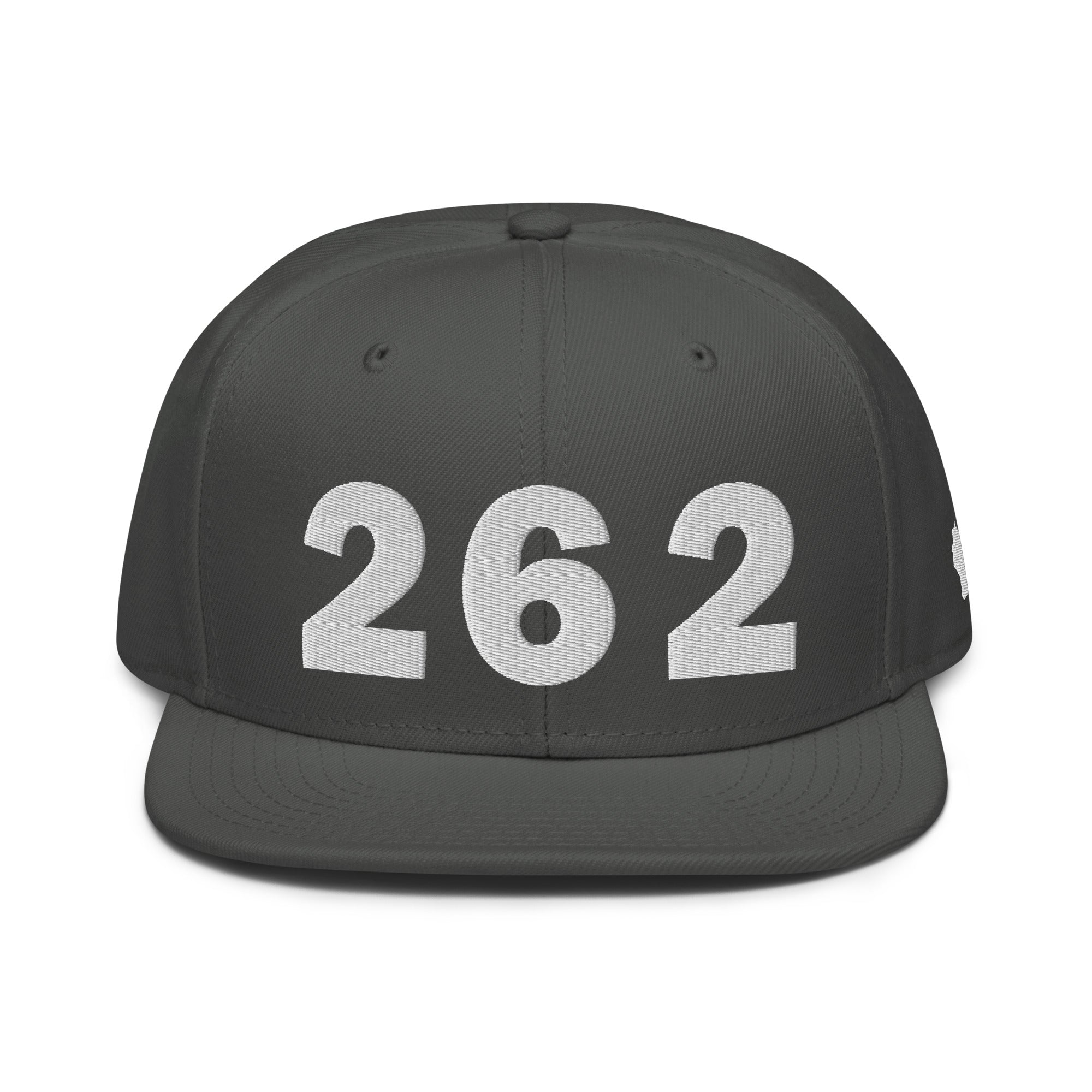 262 Area Code Snapback Hat