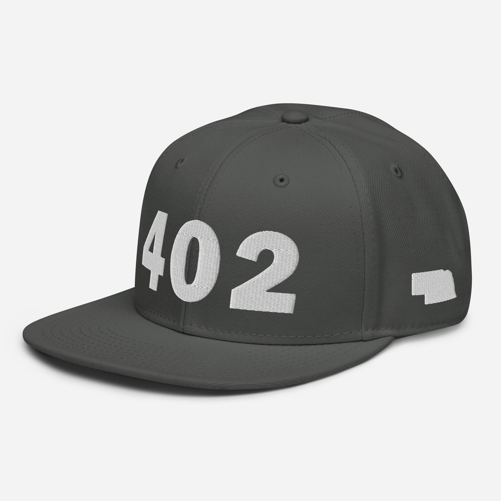 402 Area Code Snapback Hat