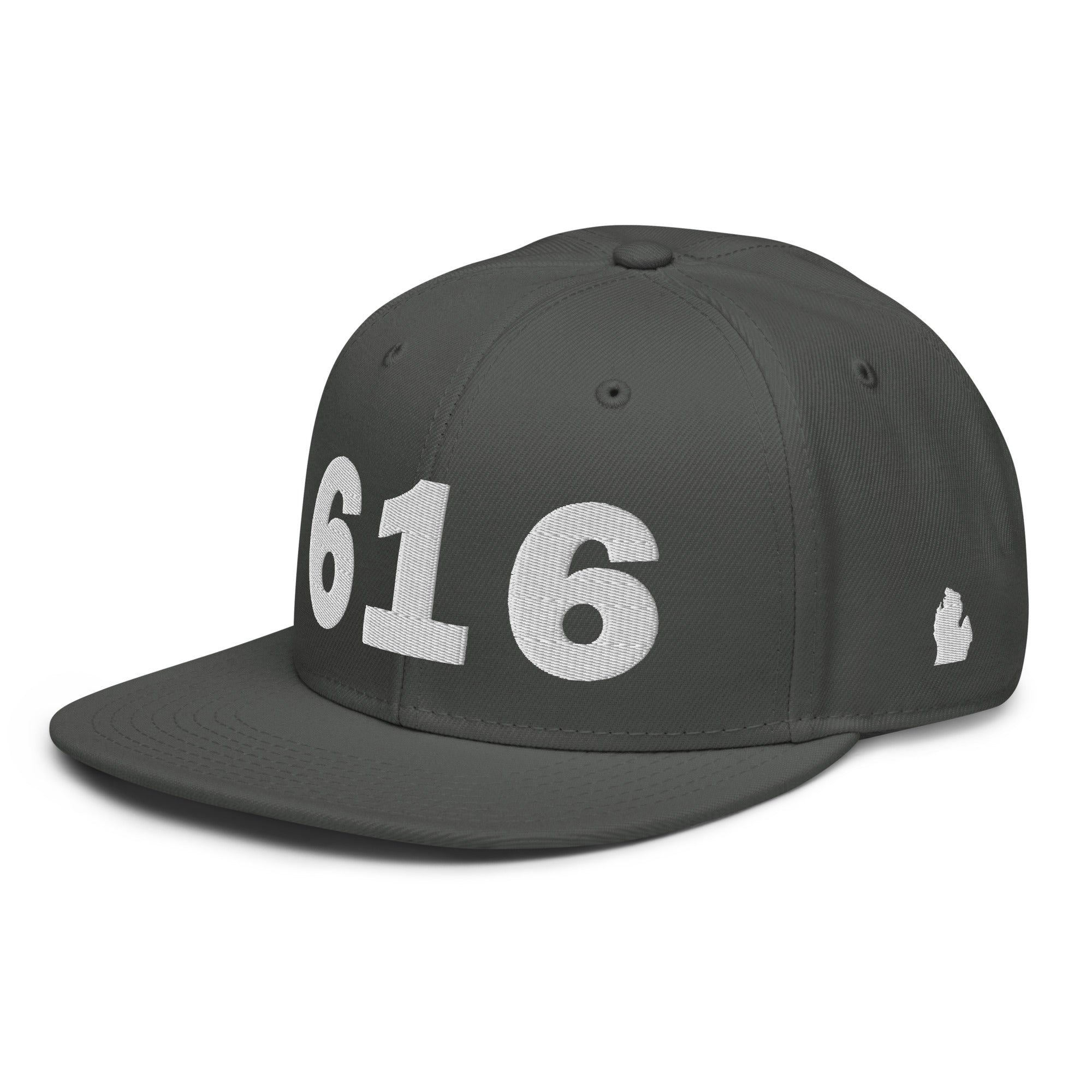 616 Area Code Snapback Hat