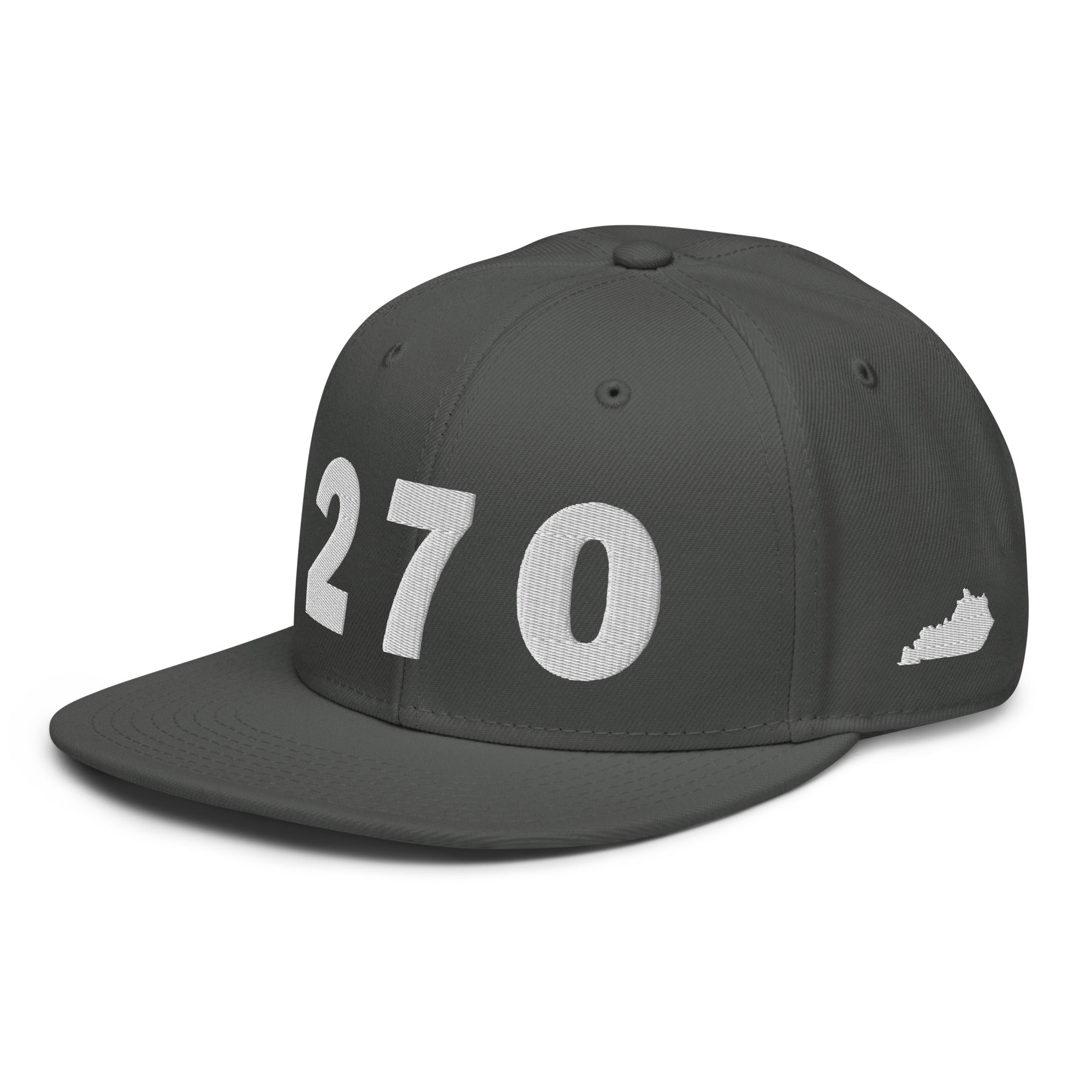 270 Area Code Snapback Hat