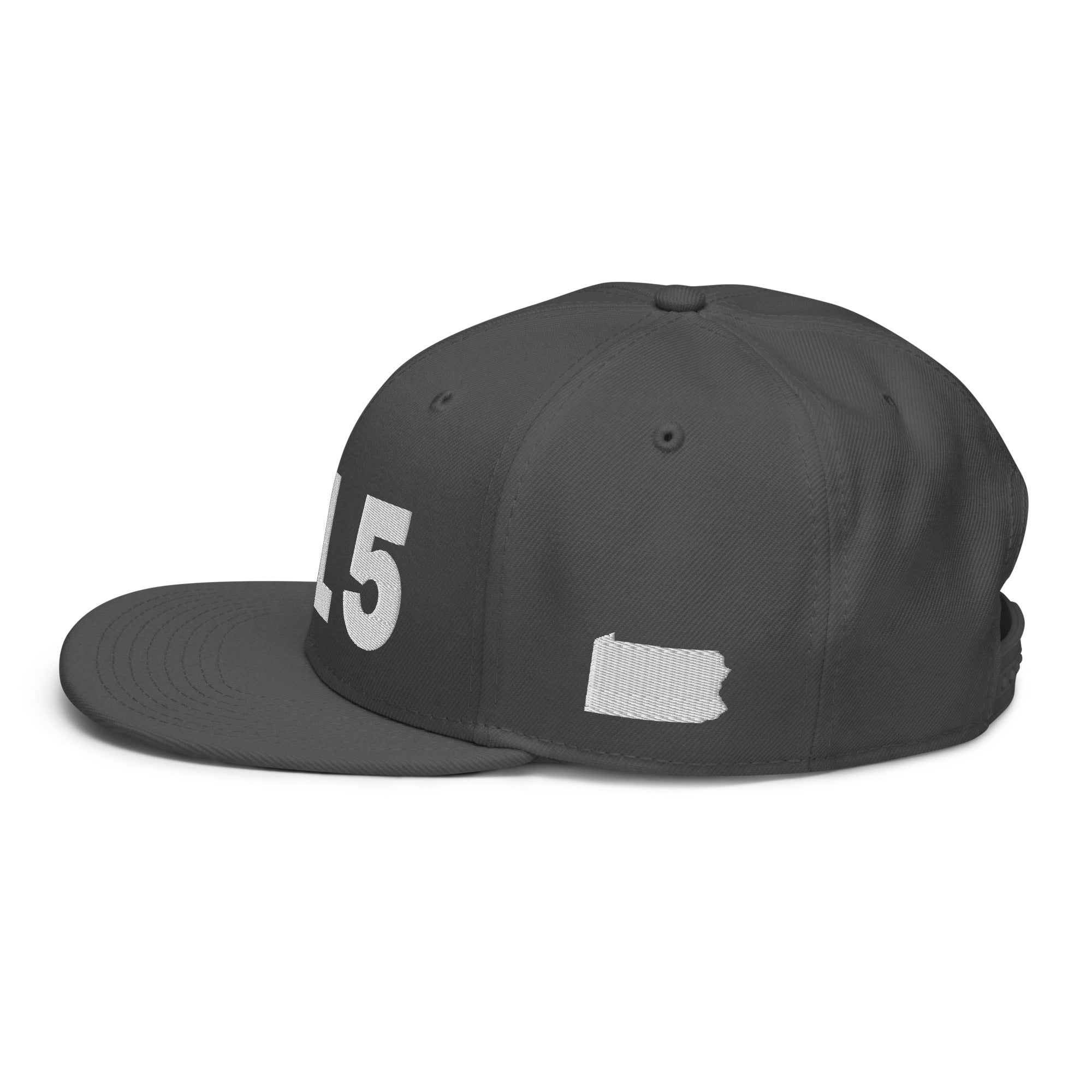 215 Area Code Snapback Hat