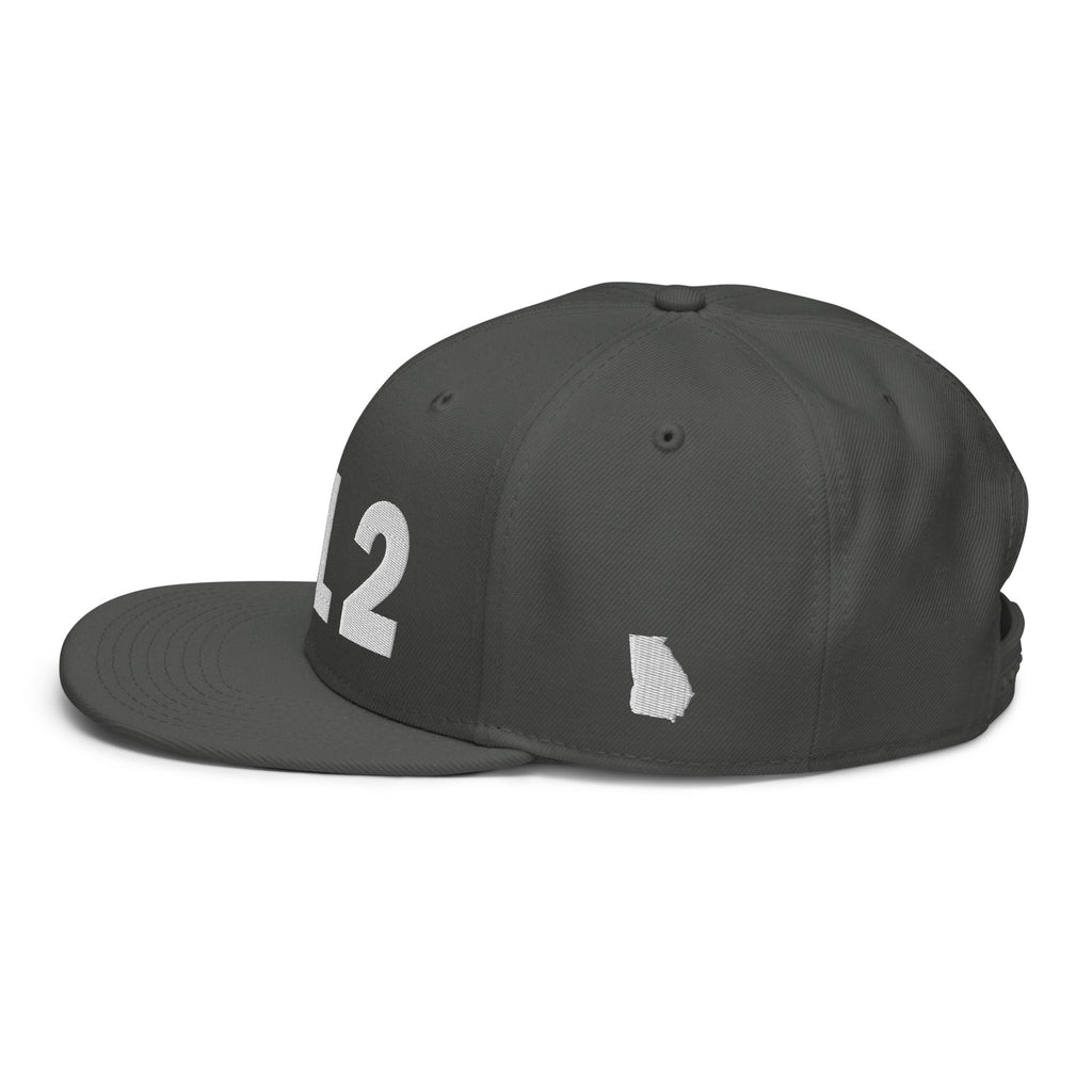 912 Area Code Snapback Hat