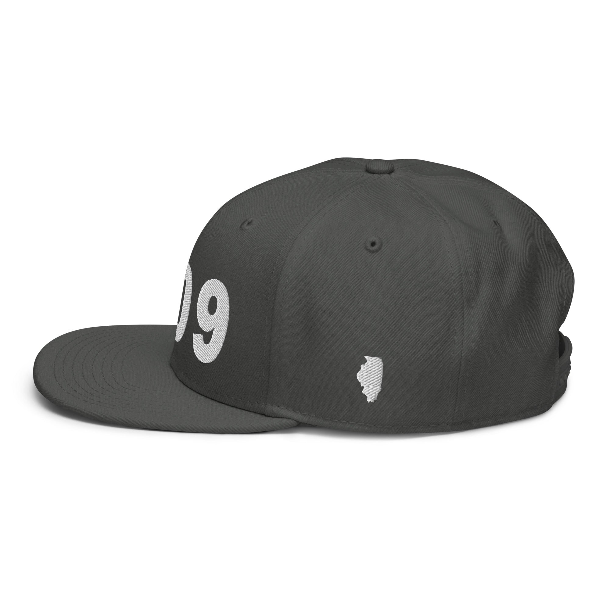 309 Area Code Snapback Hat