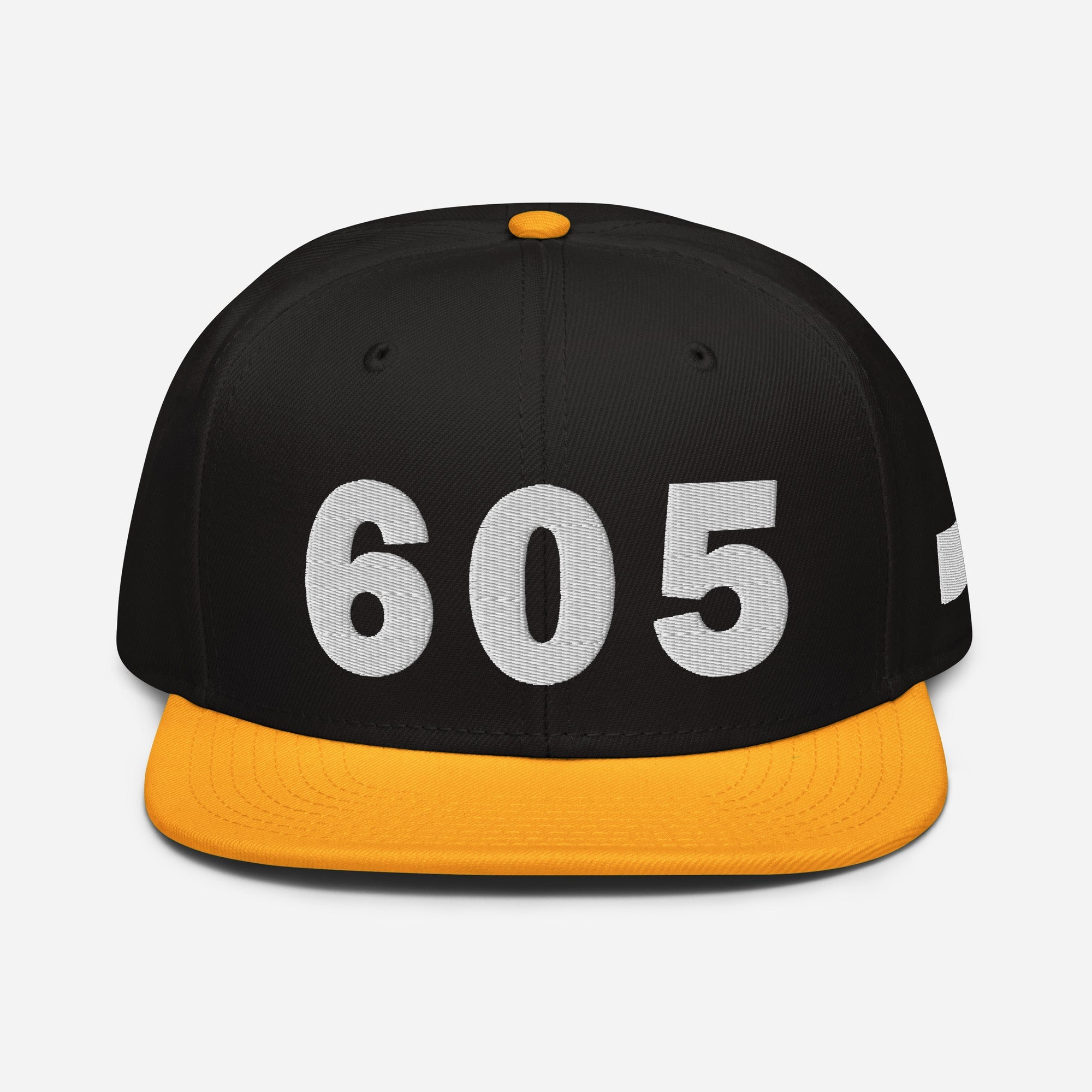 605 Area Code Snapback Hat