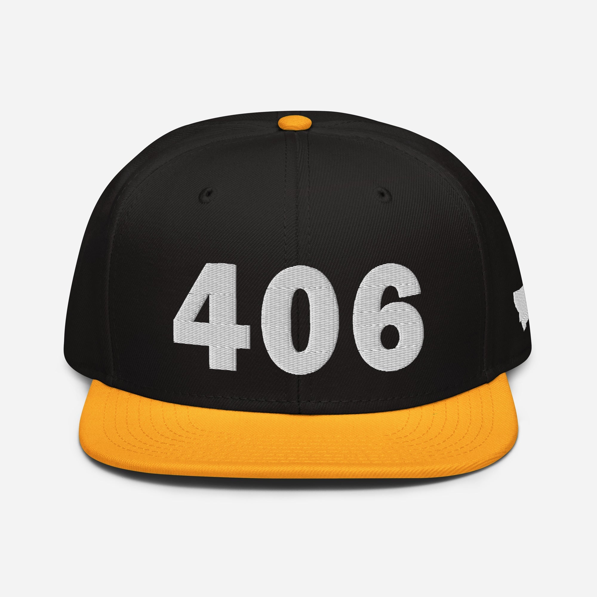 406 Area Code Snapback Hat