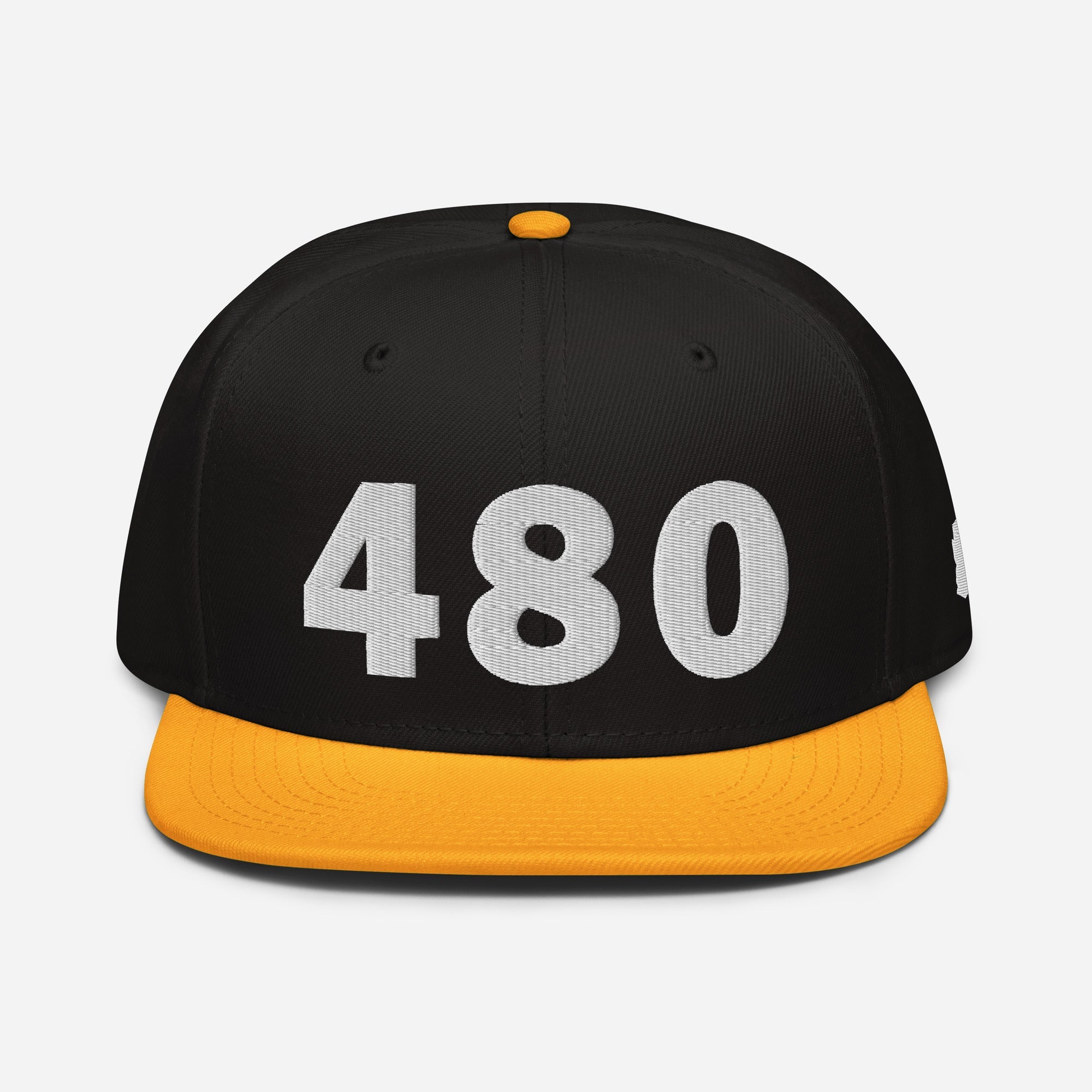 480 Area Code Snapback Hat