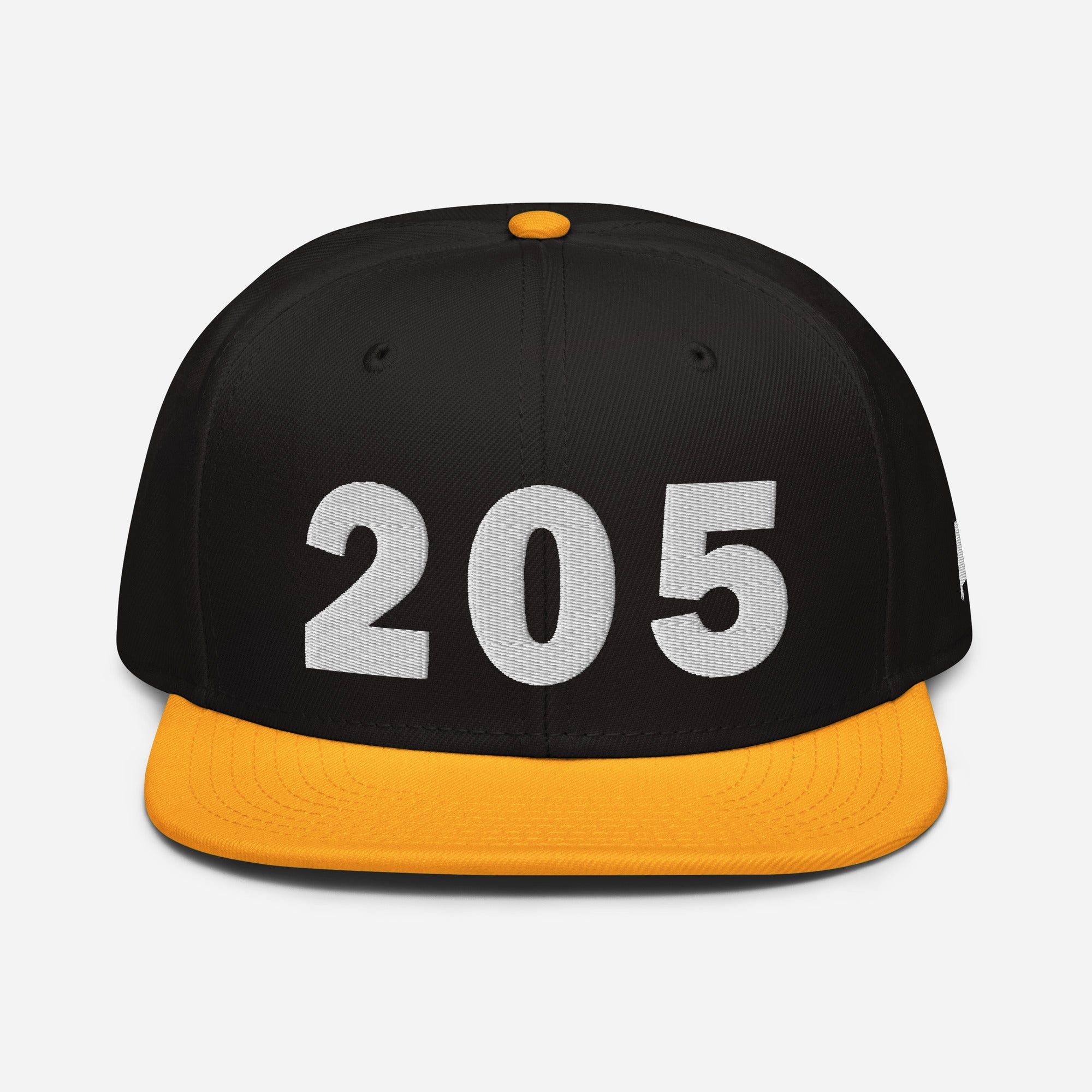 205 Area Code Snapback Hat