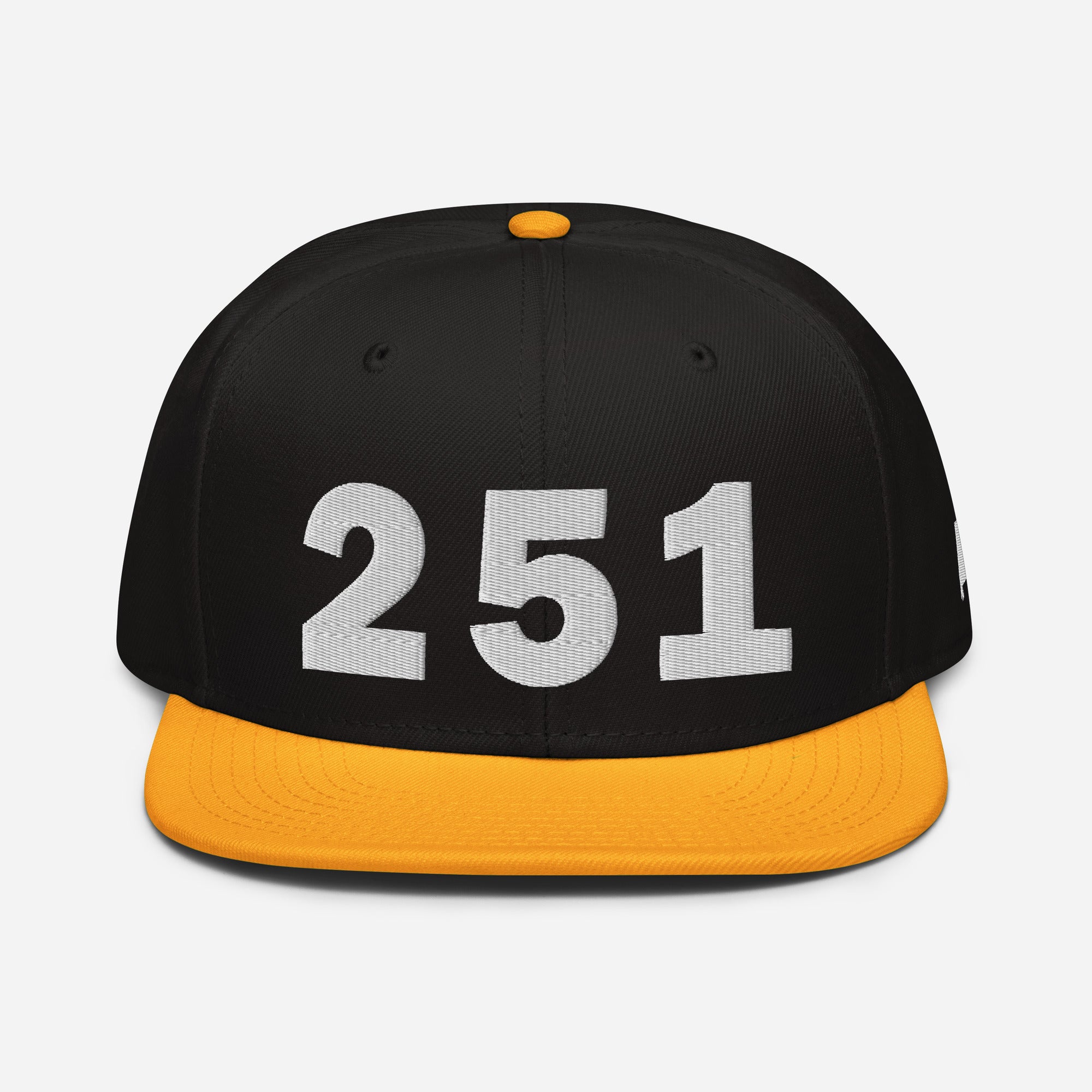 251 Area Code Snapback Hat