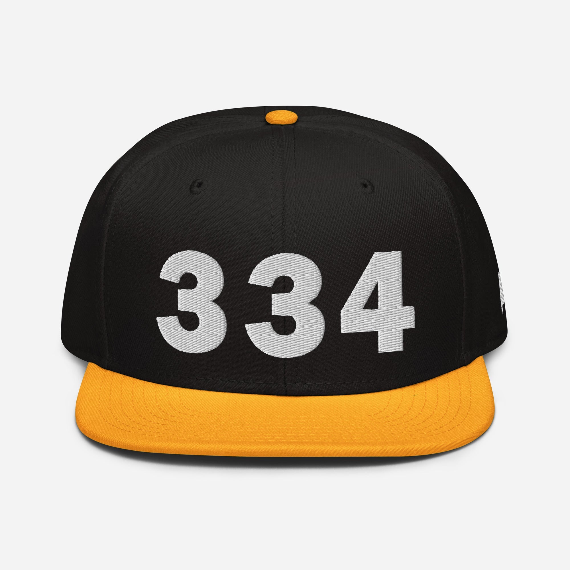 334 Area Code Snapback Hat