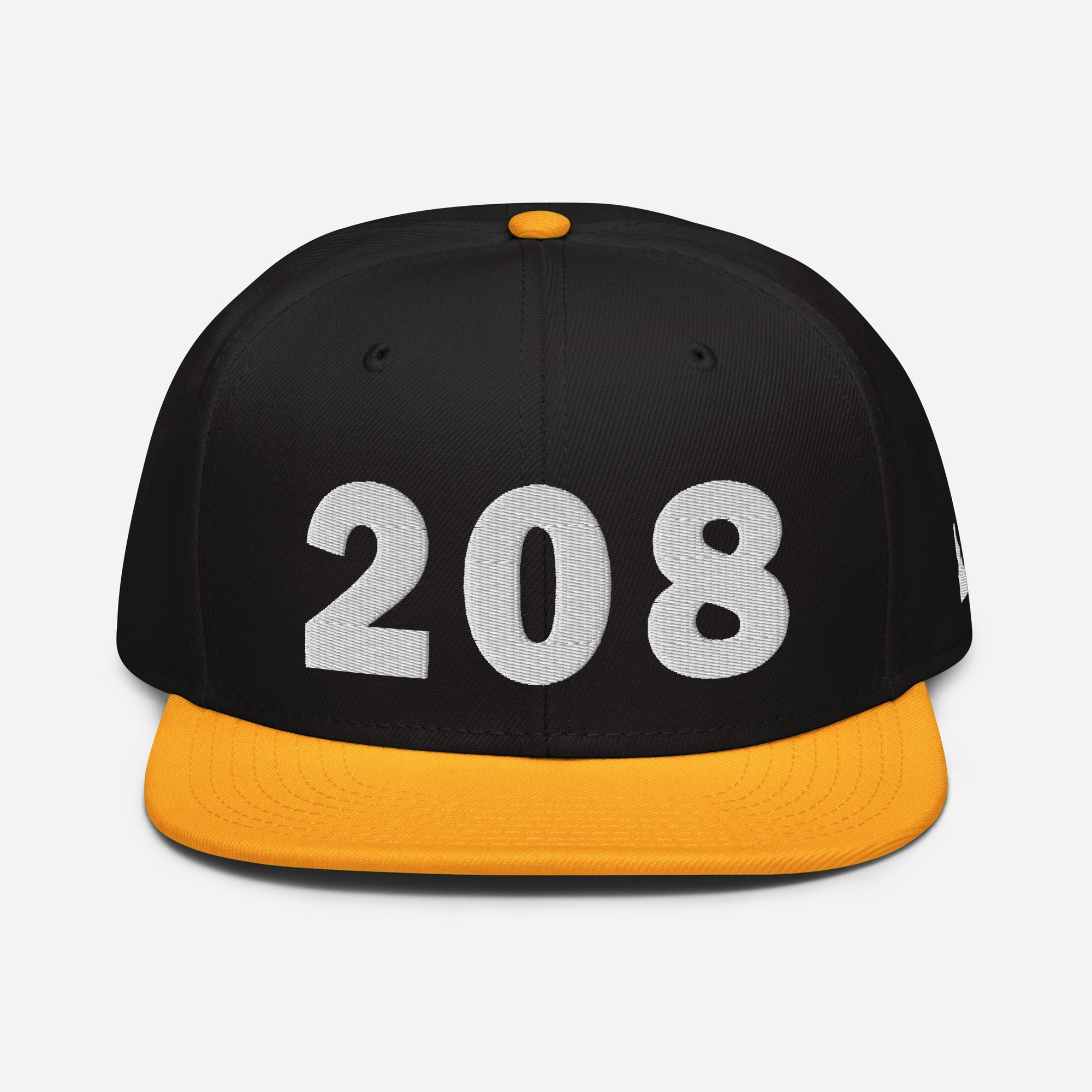 208 Area Code Snapback Hat
