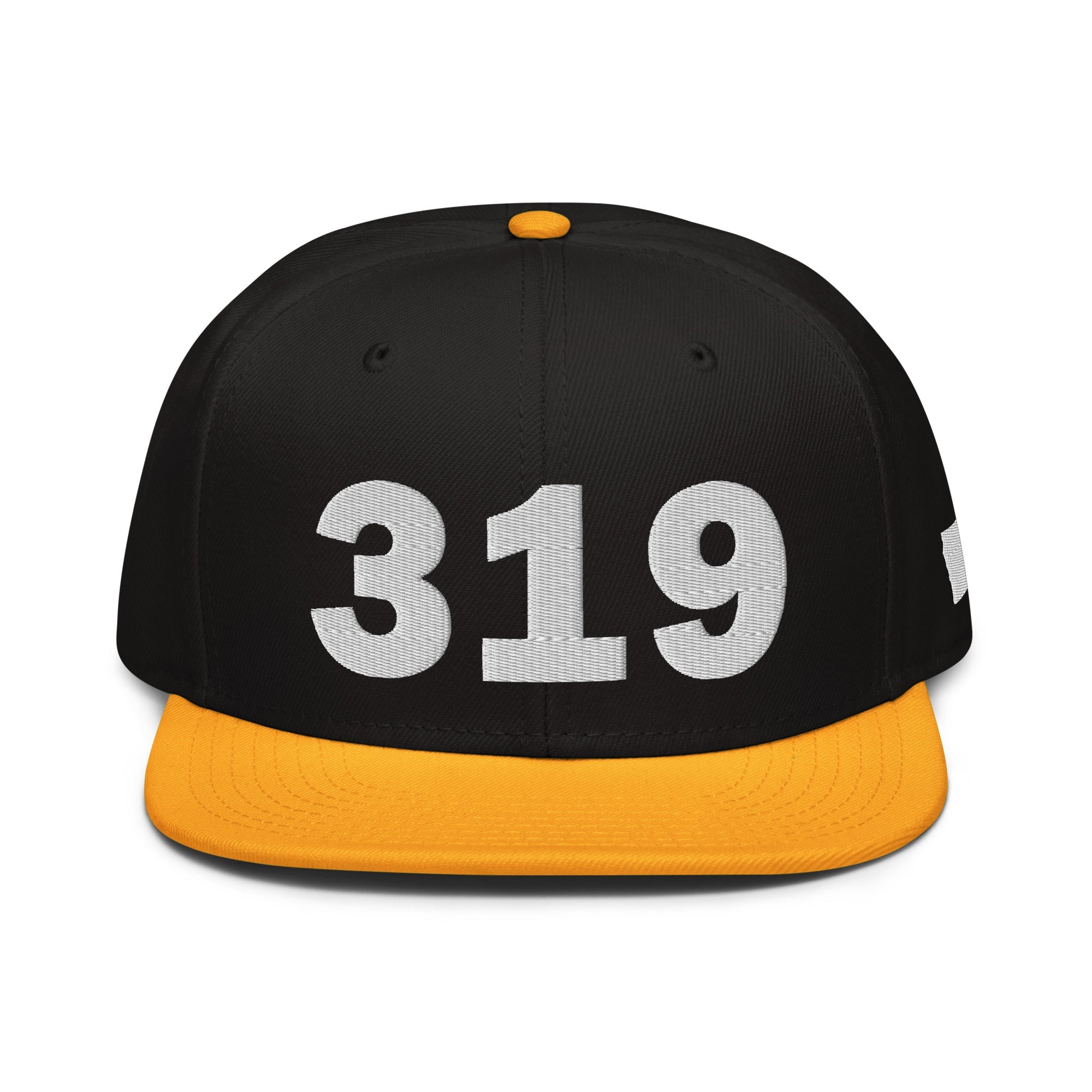 319 Area Code Snapback Hat
