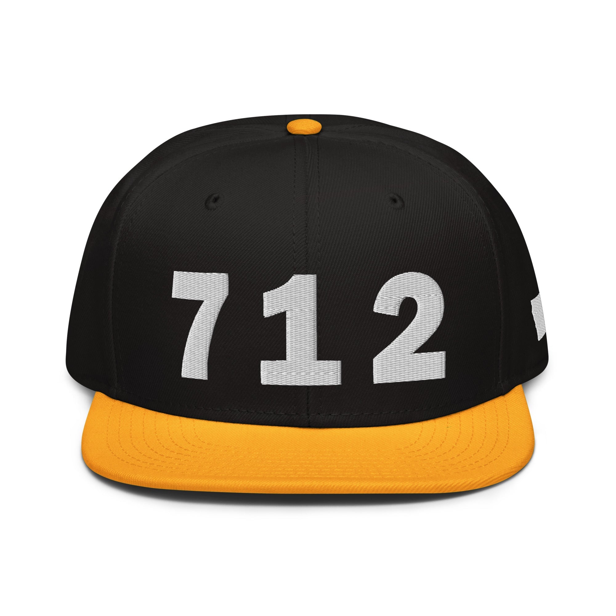 712 Area Code Snapback Hat