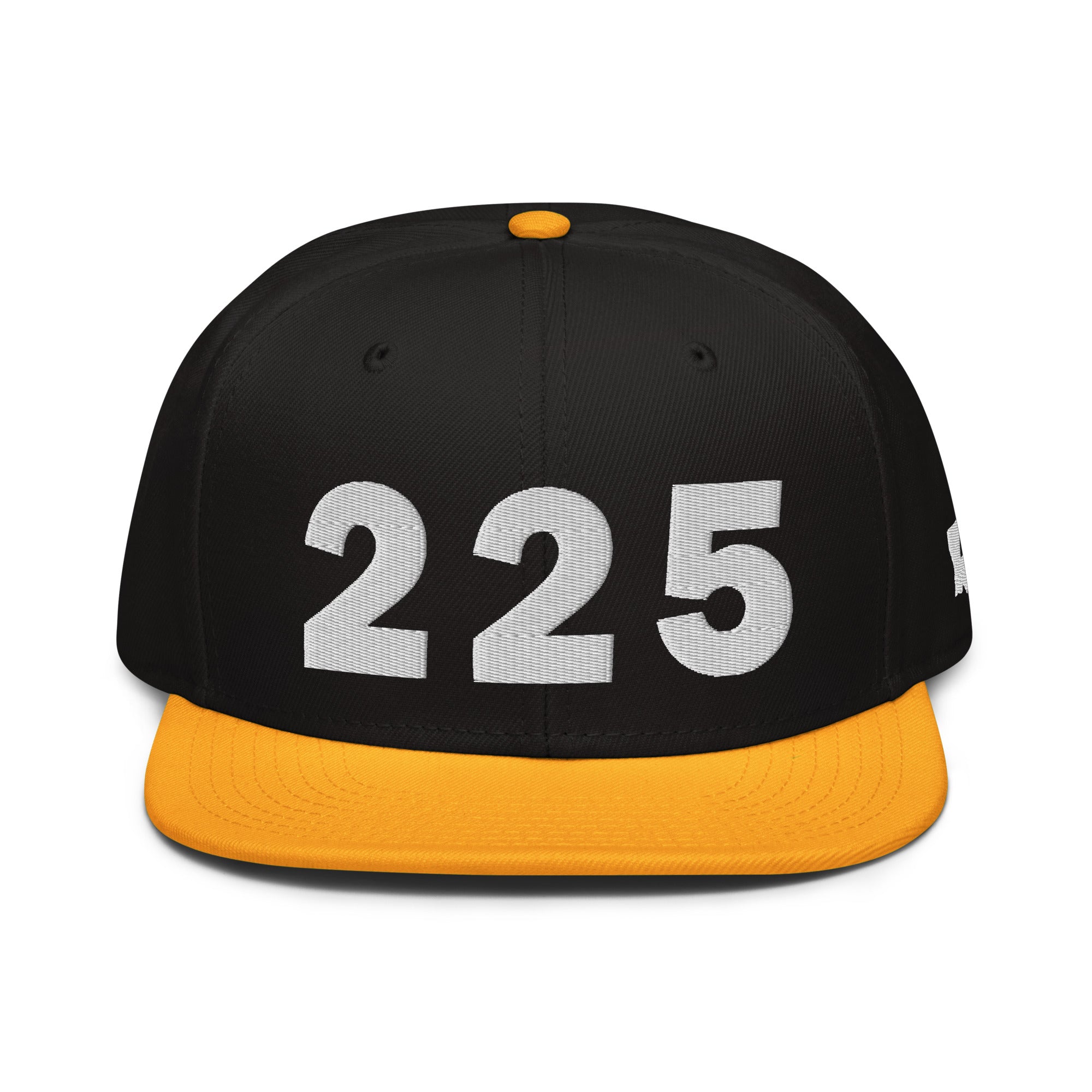 225 Area Code Snapback Hat