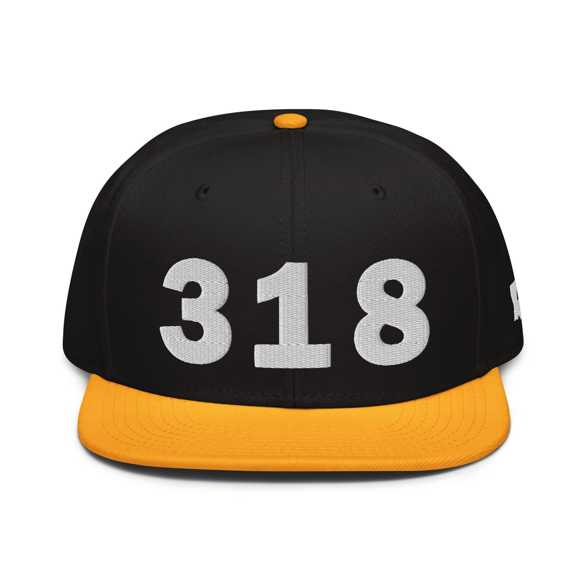318 Area Code Snapback Hat