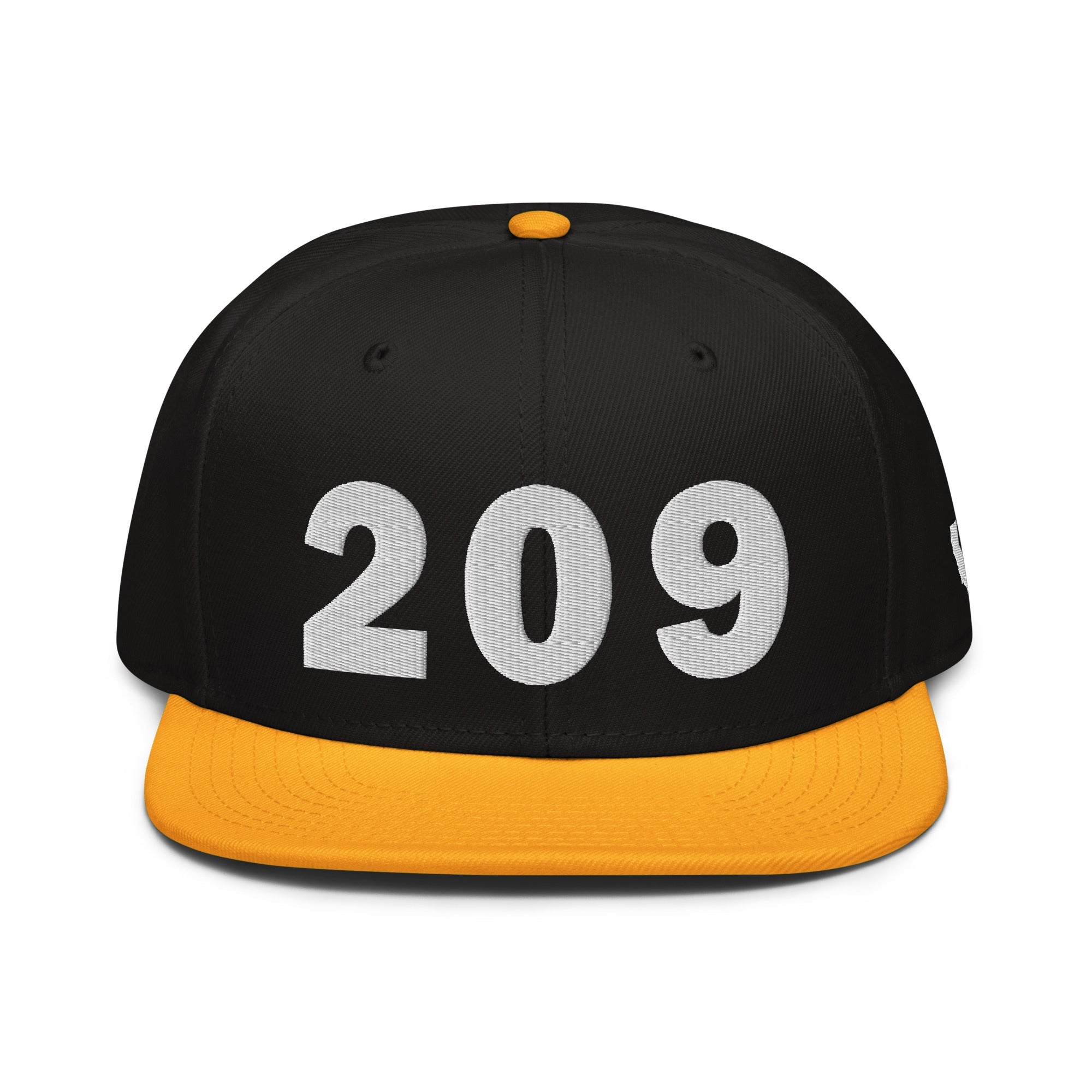 209 Area Code Snapback Hat