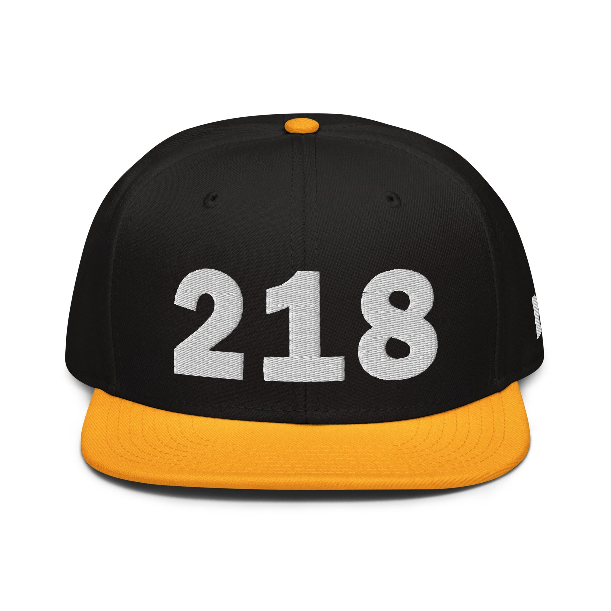 218 Area Code Snapback Hat