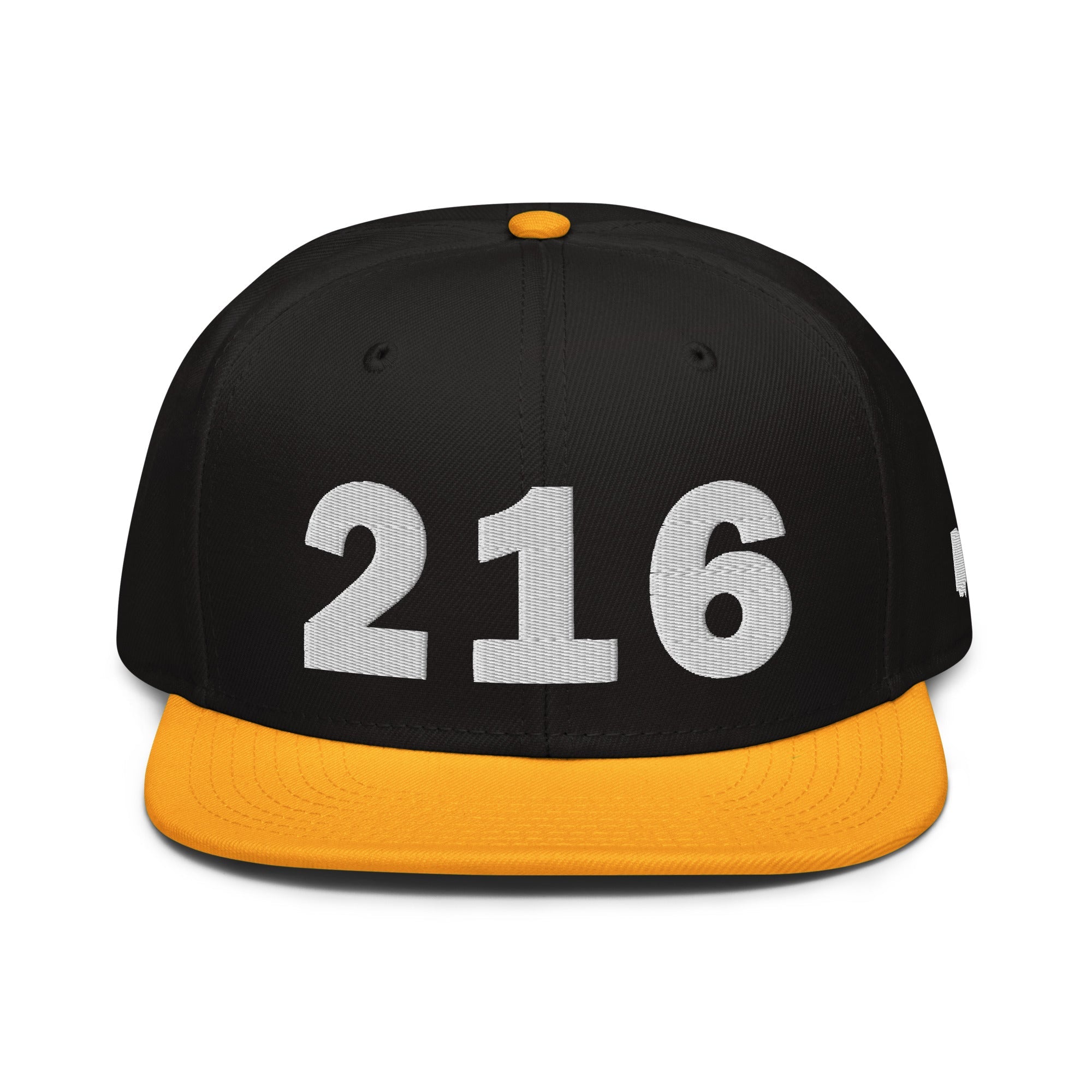 216 Area Code Snapback Hat