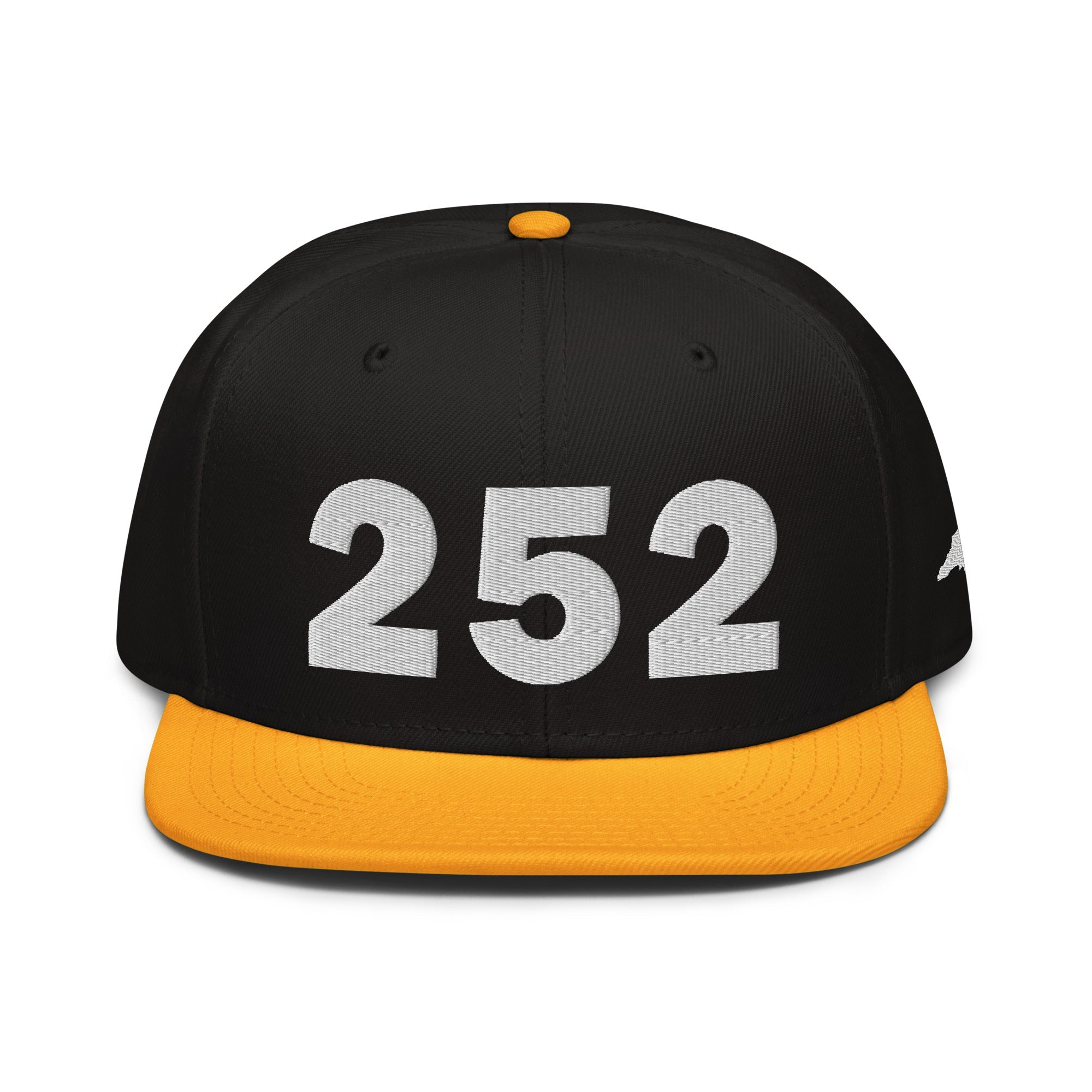 252 Area Code Snapback Hat