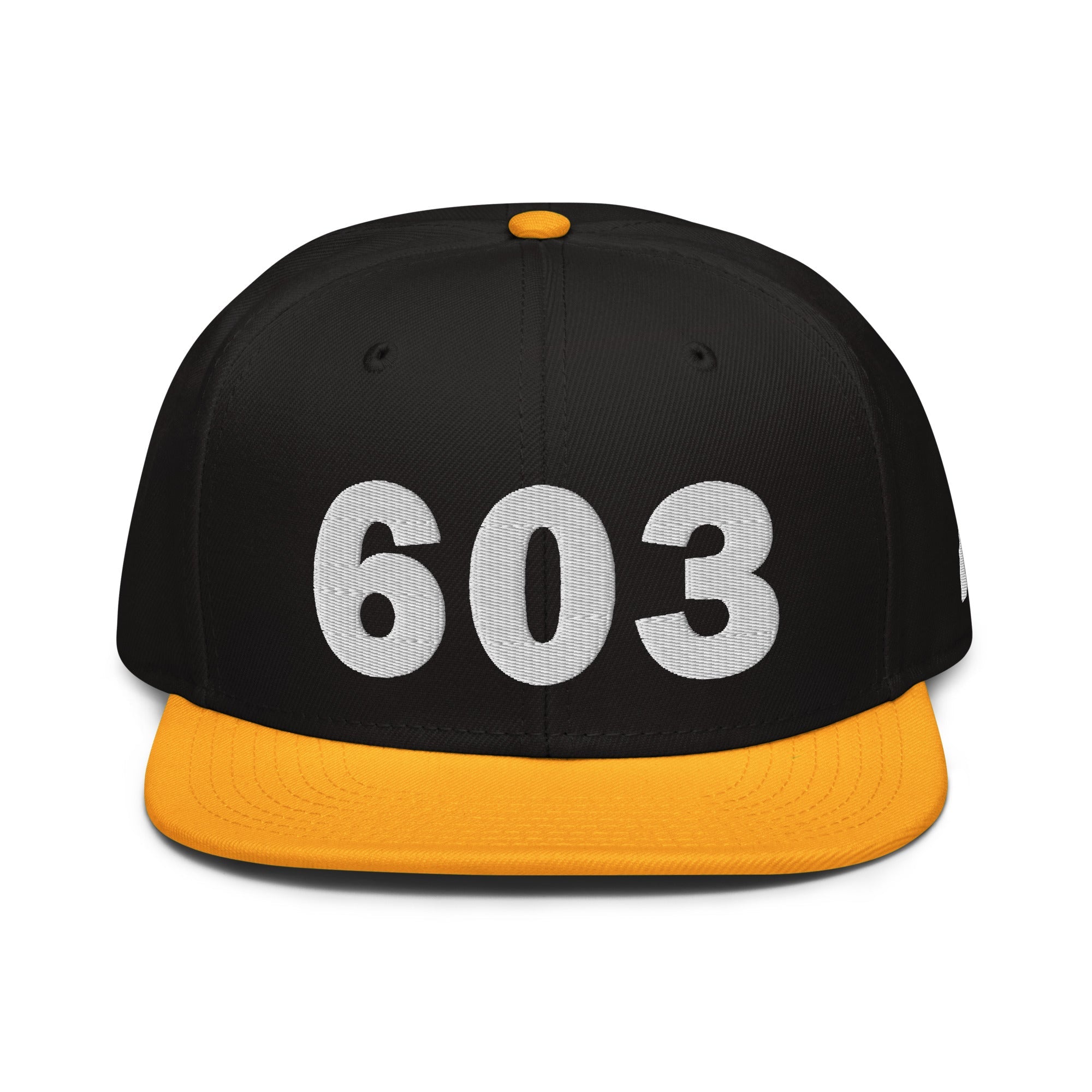 603 Area Code Snapback Hat