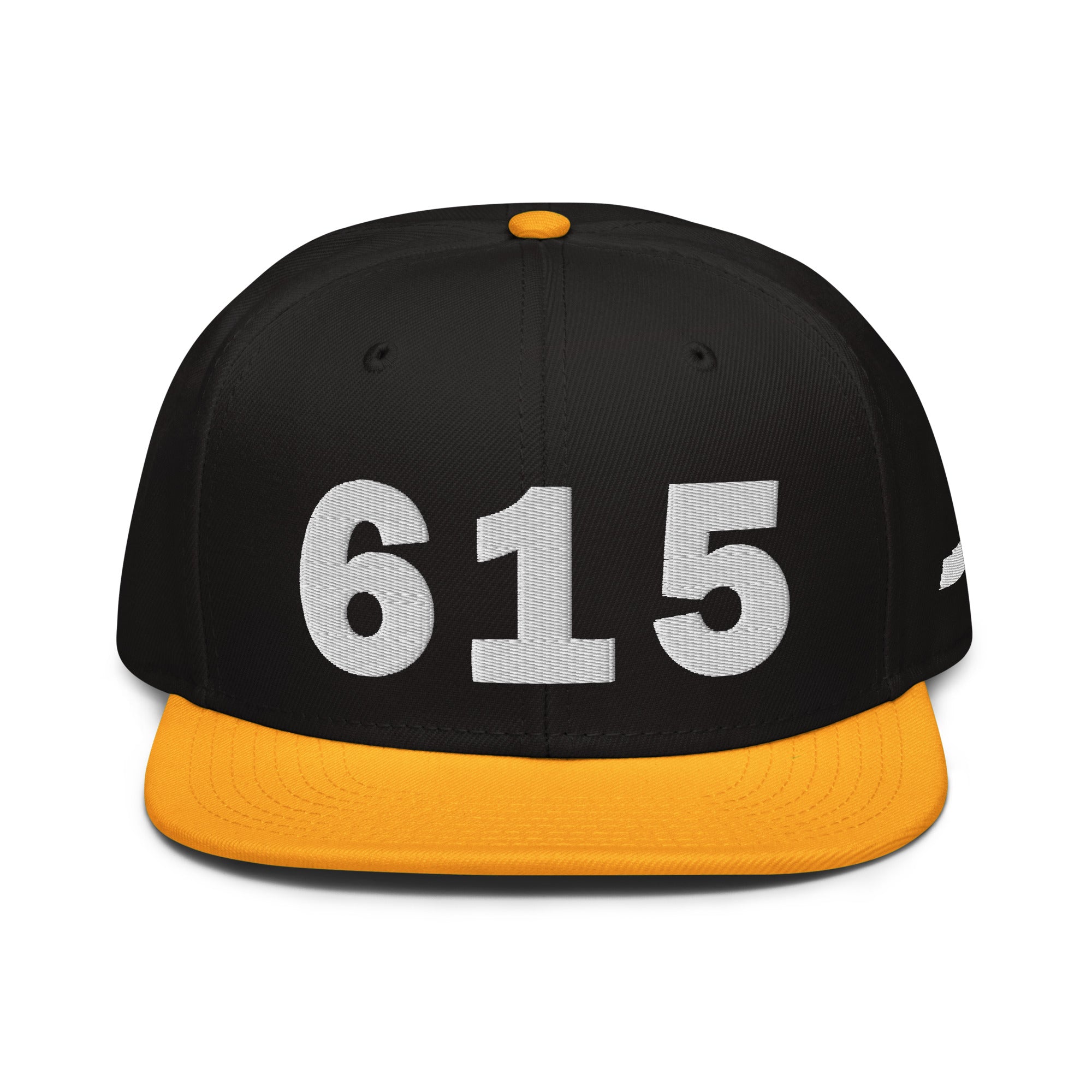 615 Area Code Snapback Hat