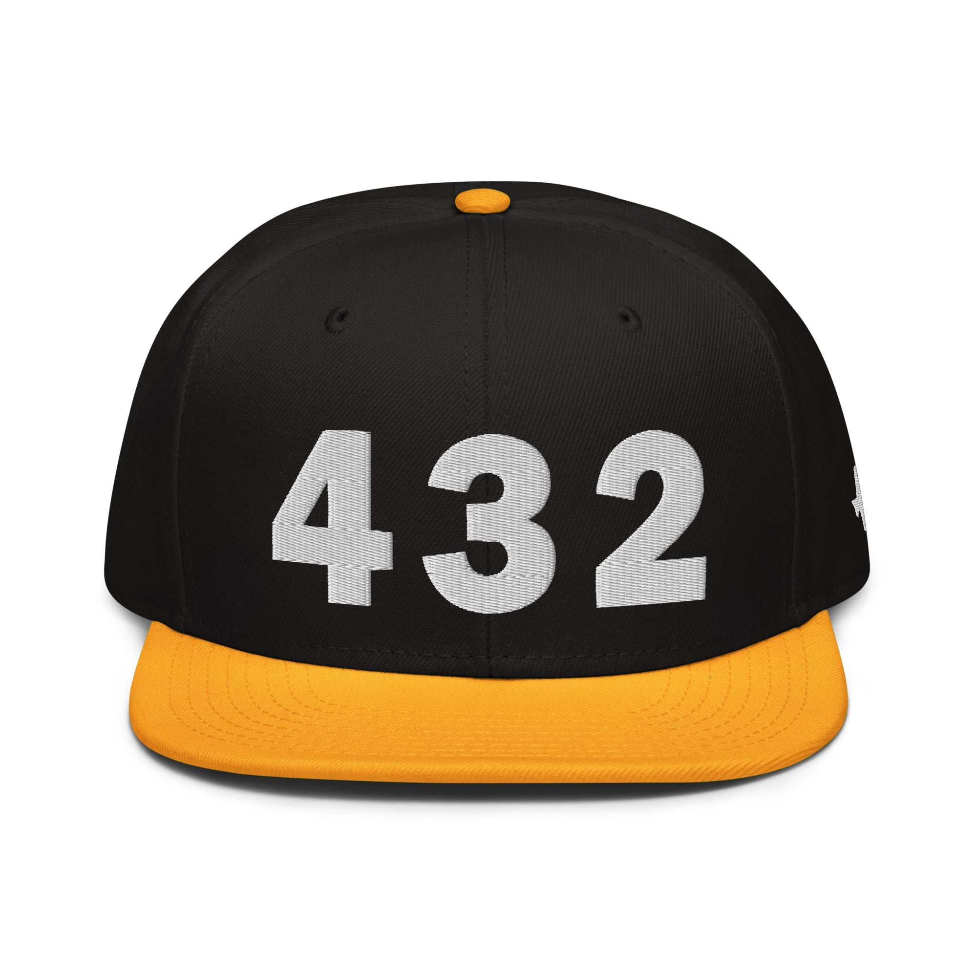 432 Area Code Snapback Hat
