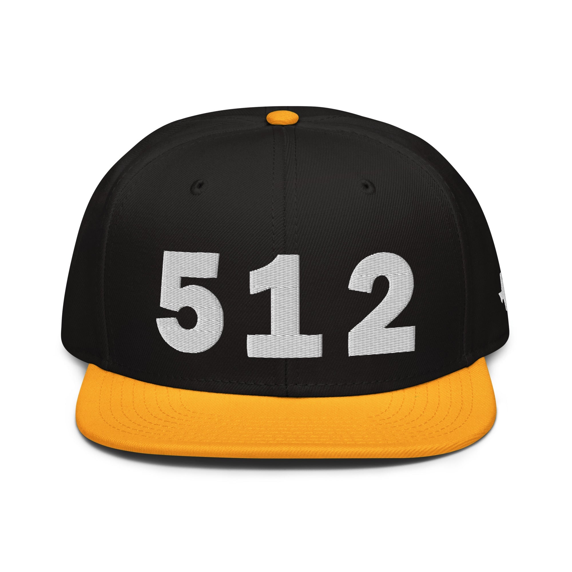 512 Area Code Snapback Hat